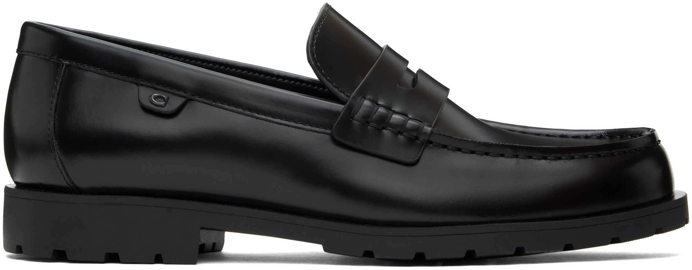 【関税込み】Coach 1941 ブラック Reagan ローファー Black Reagan Loafers by Coach 1941 on Sale