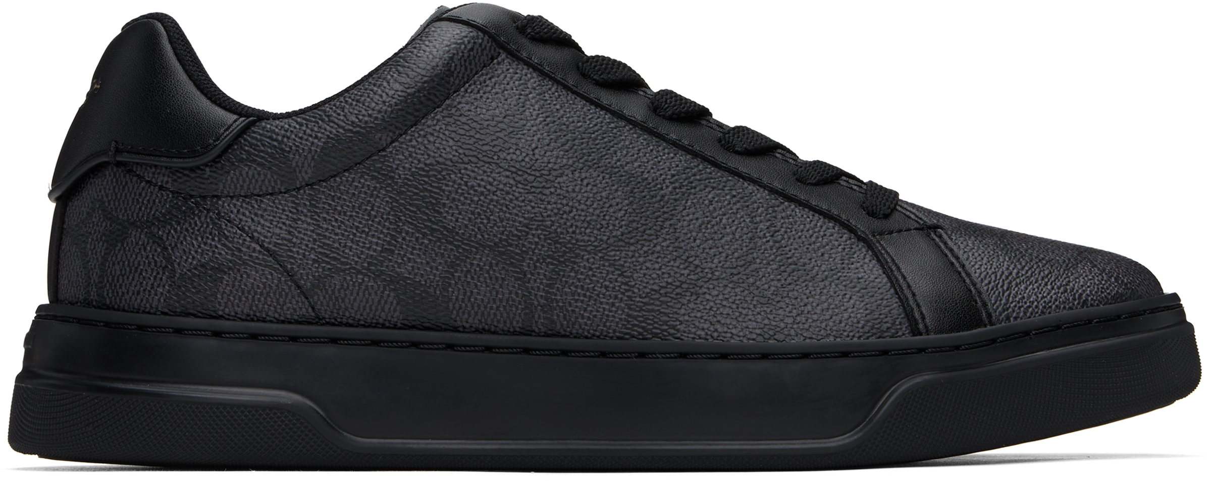 Black & Gray High Line Sneakers