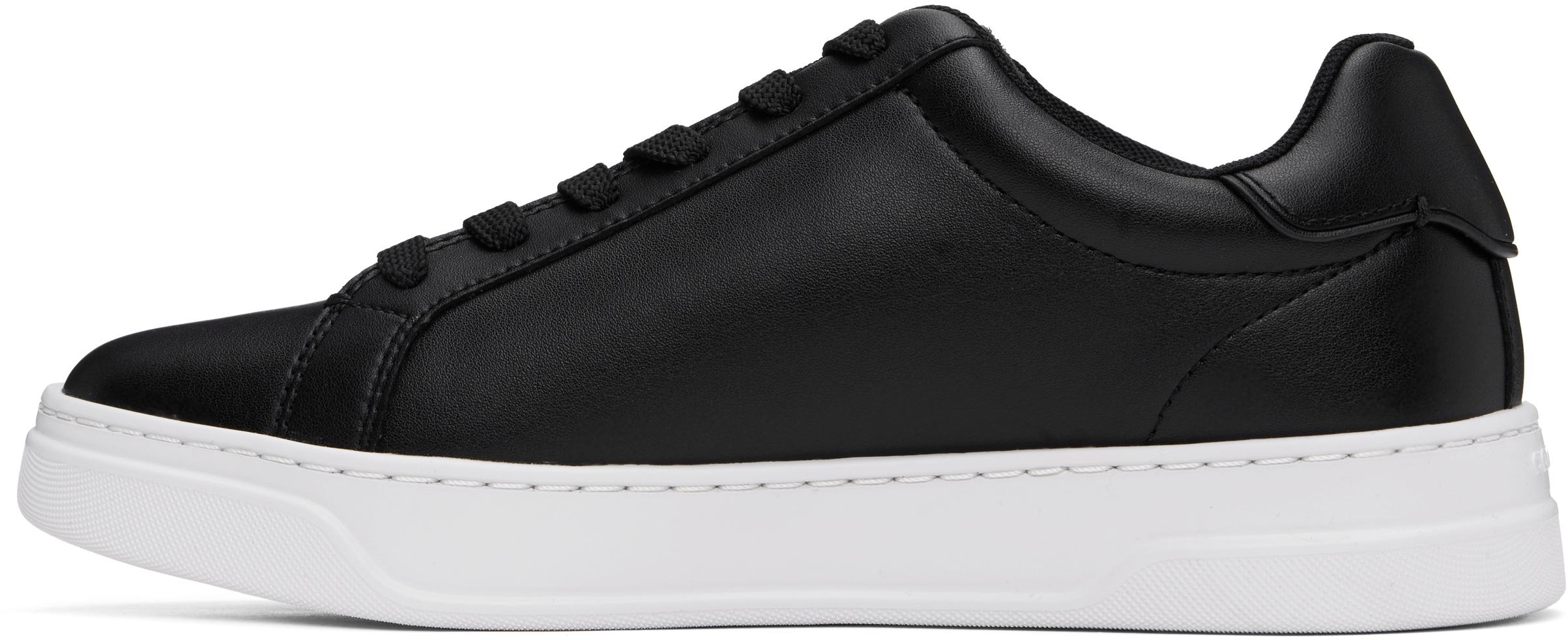 Coach Black High Line Sneaker In Black