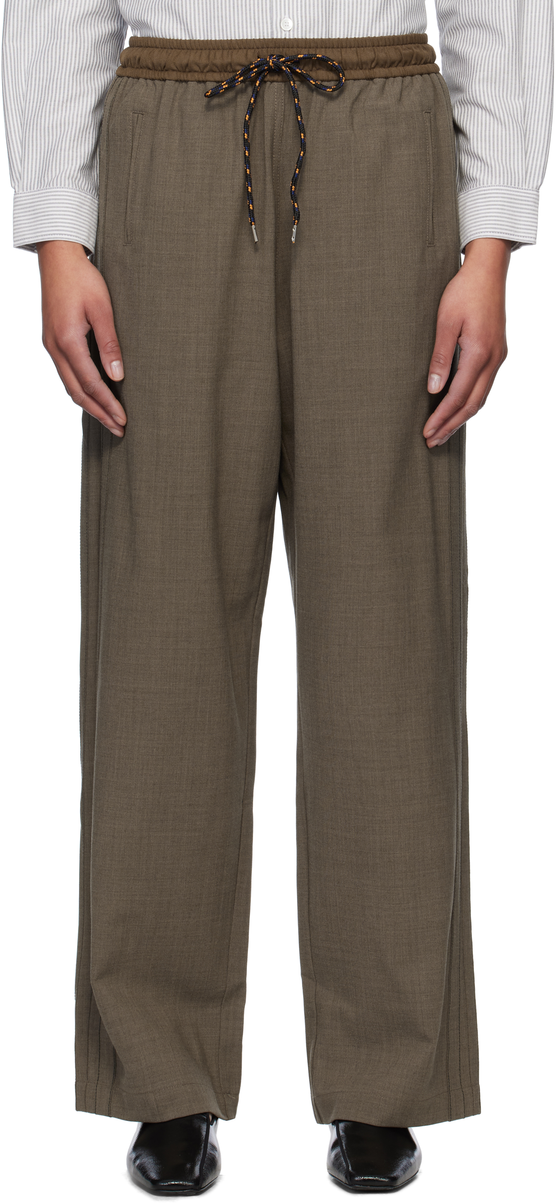 Taupe Tailoring Relaxed Trousers