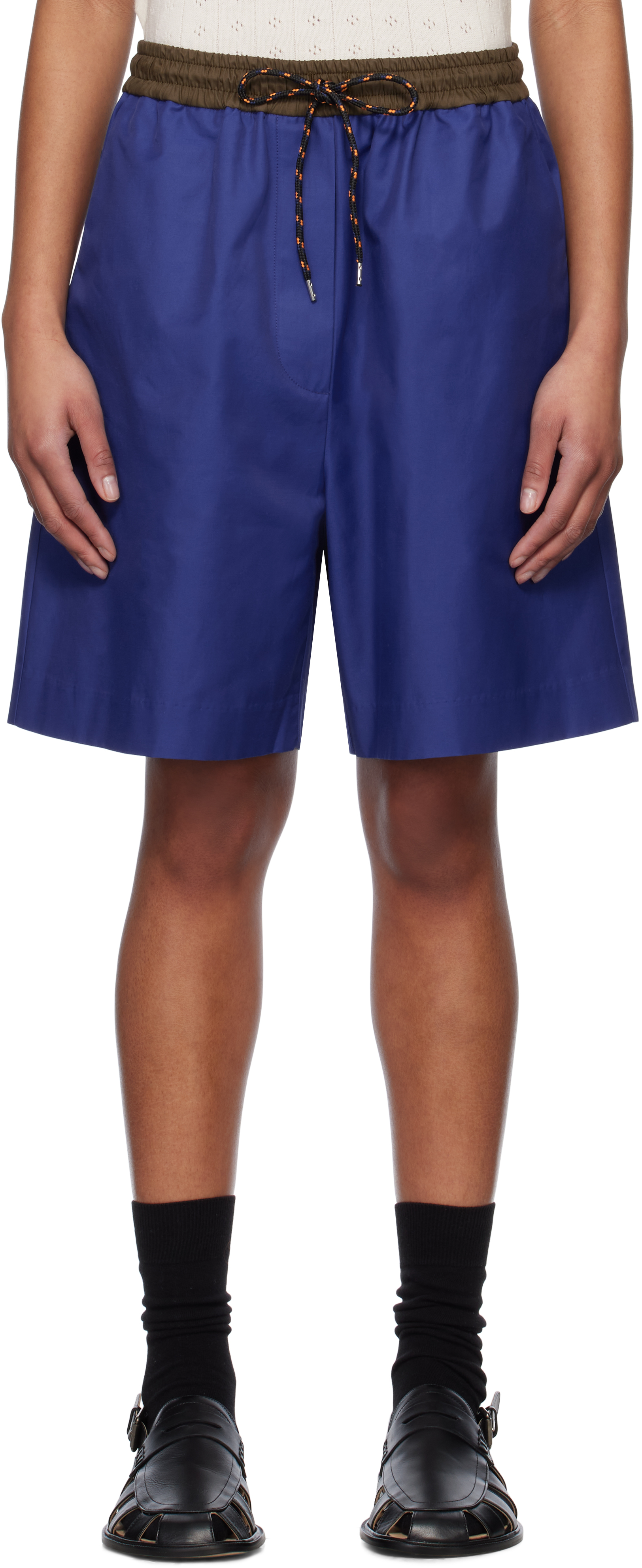 Blue Sailing Bermuda Shorts