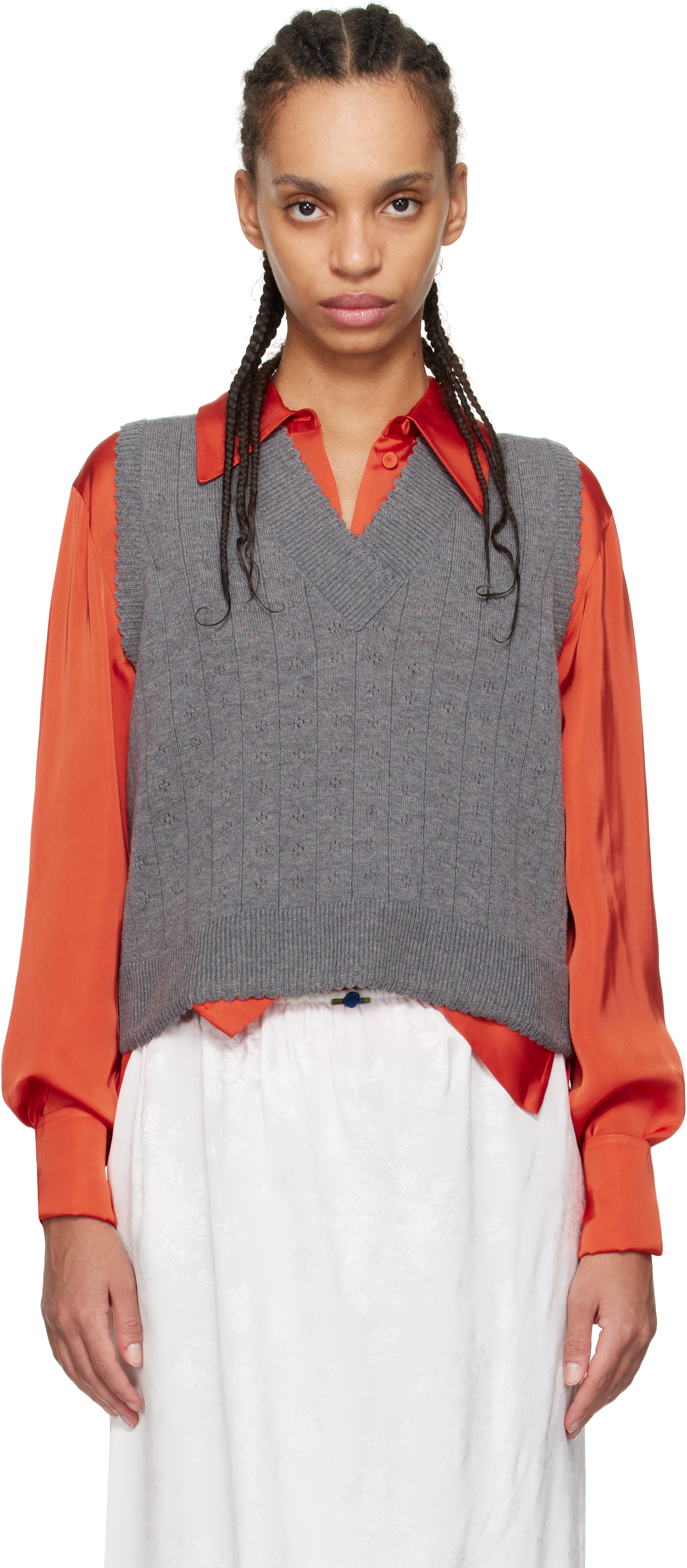 【MONICA CORDERA】モニカコルデラ★クルーネックニット MONICA CORDERA ‐ CREW NECK KNIT CAPE
