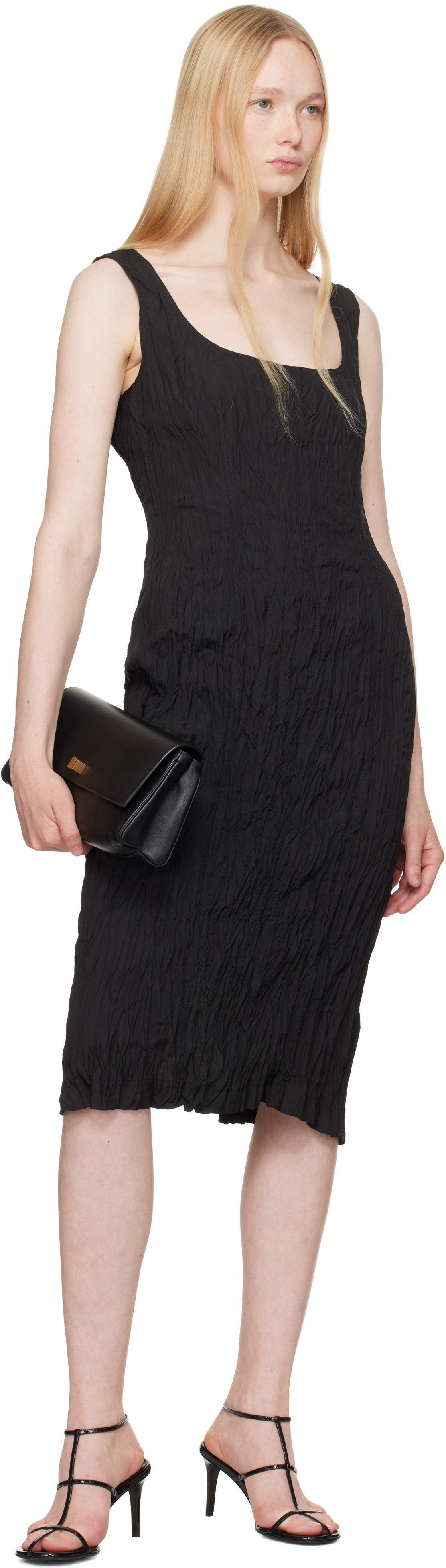 Khaite Audrey Leather Clutch