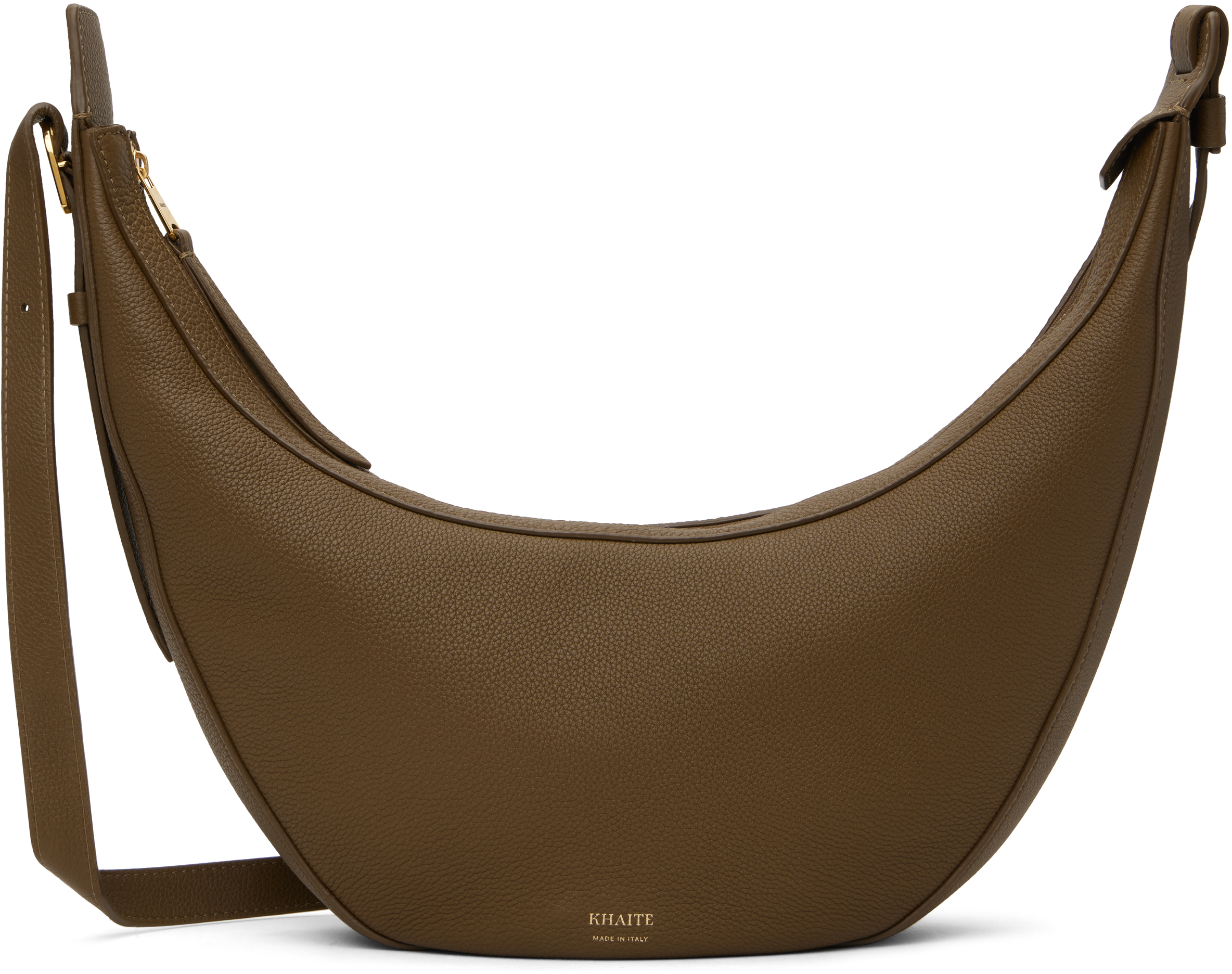 Khaki Small Augustina Crossbody Bag