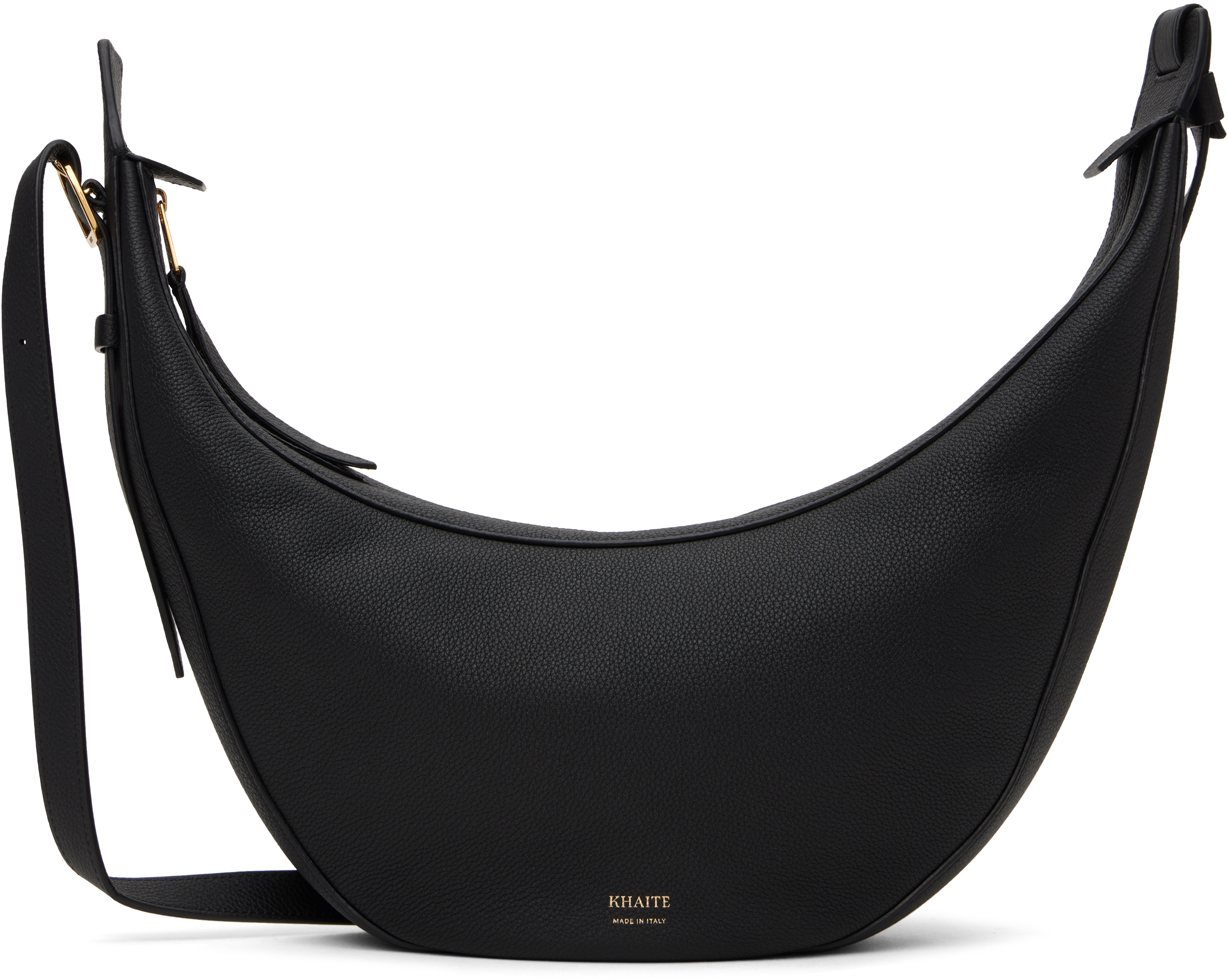 Black Small Augustina Crossbody Bag