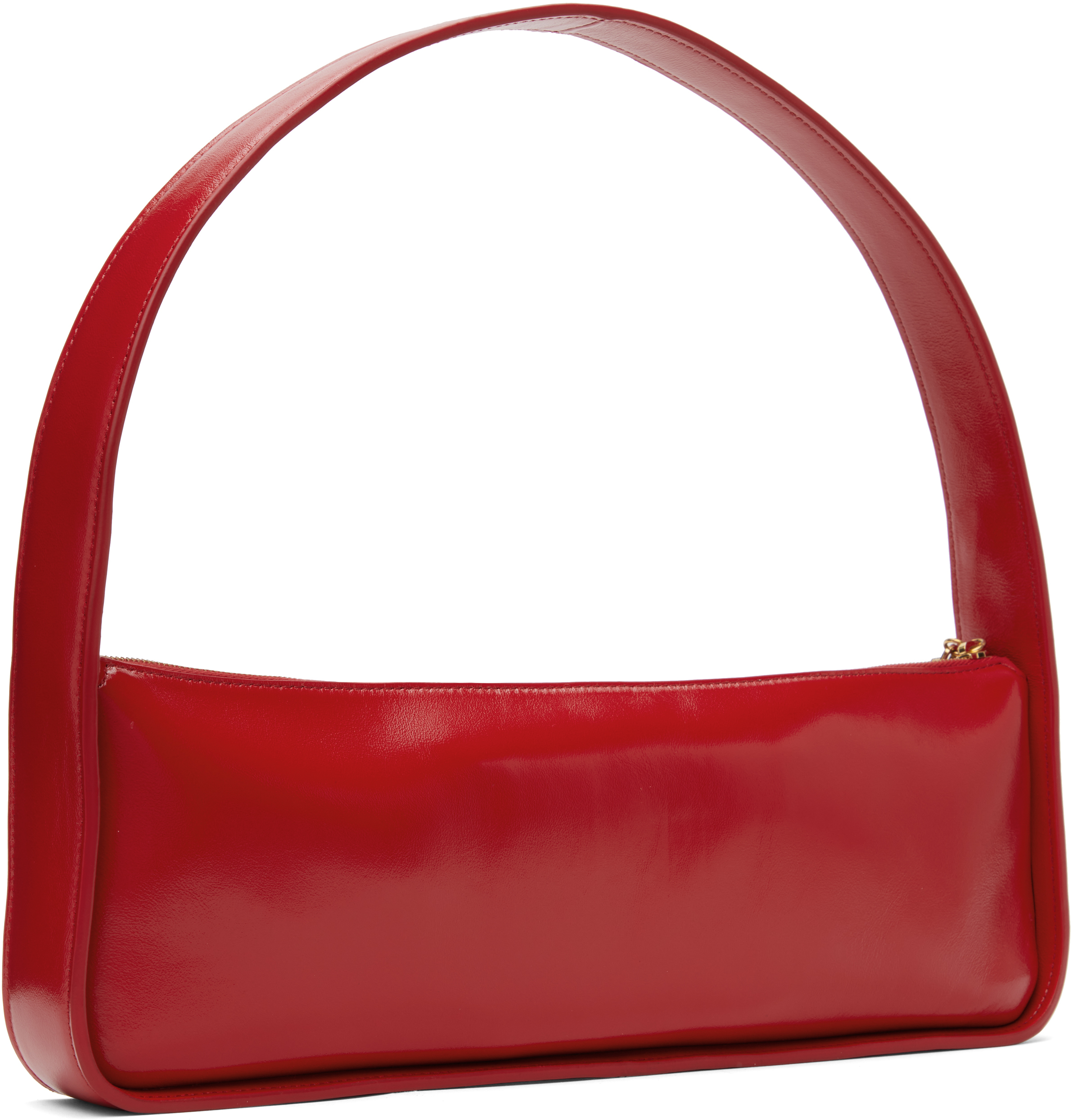Khaite Lori Crackle Patent Leather Shoulder Bag