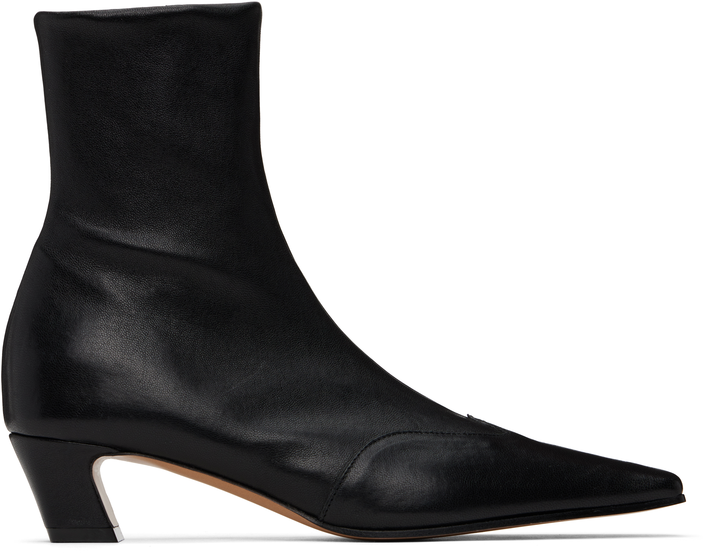 Black Nevada Stretch Low Boots