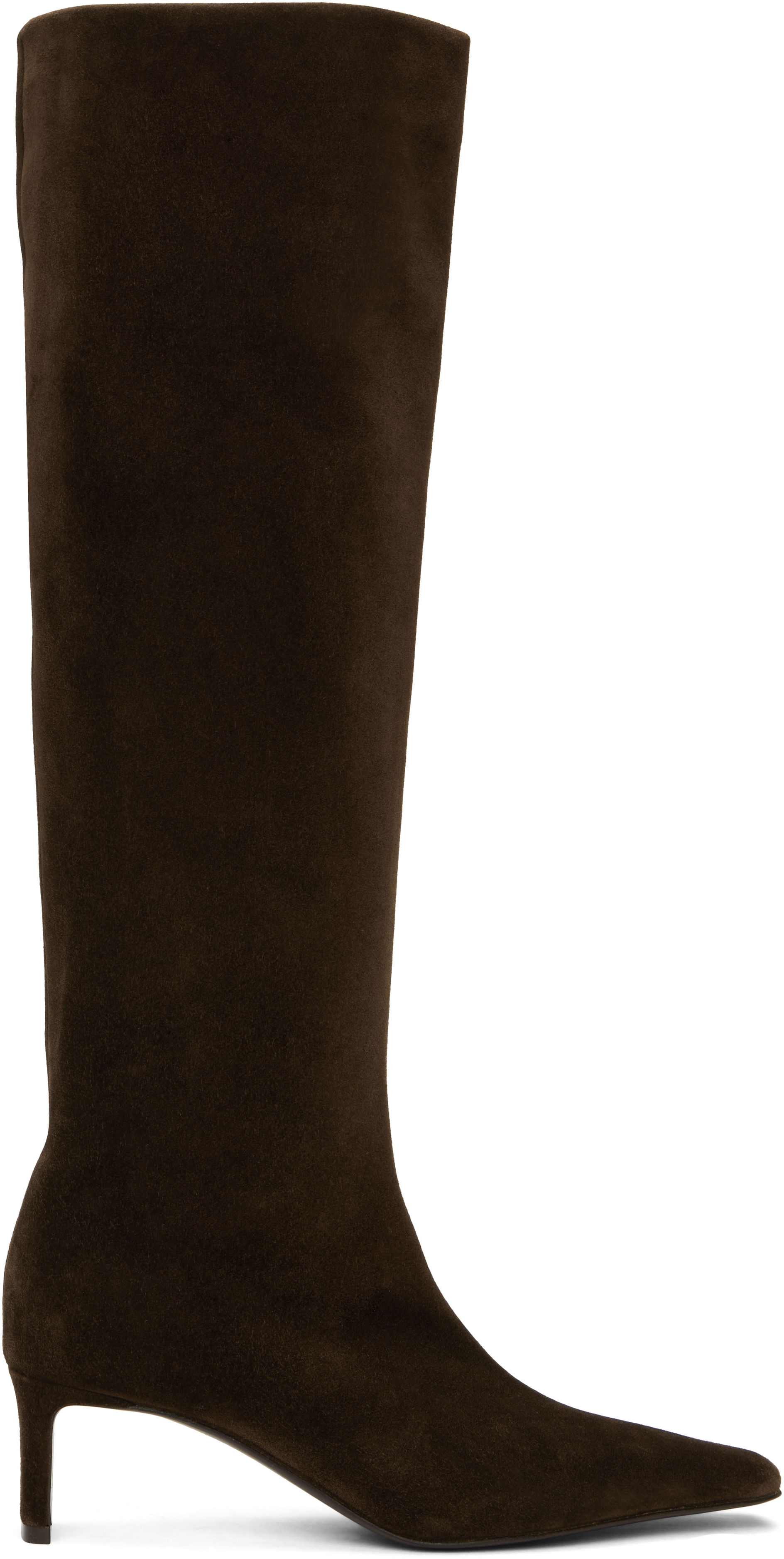 Brown Ona Knee-High Tall Boots