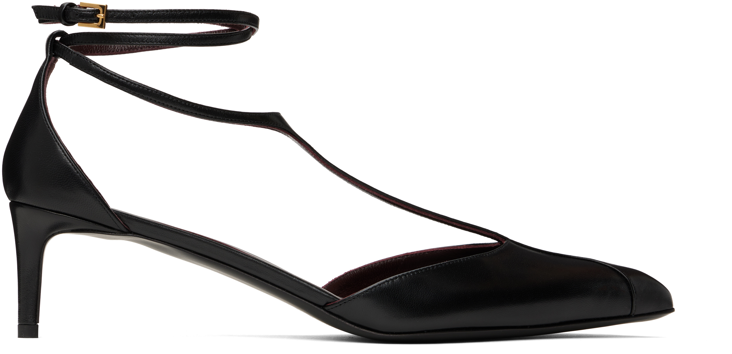 Khaite Black Mia Heels