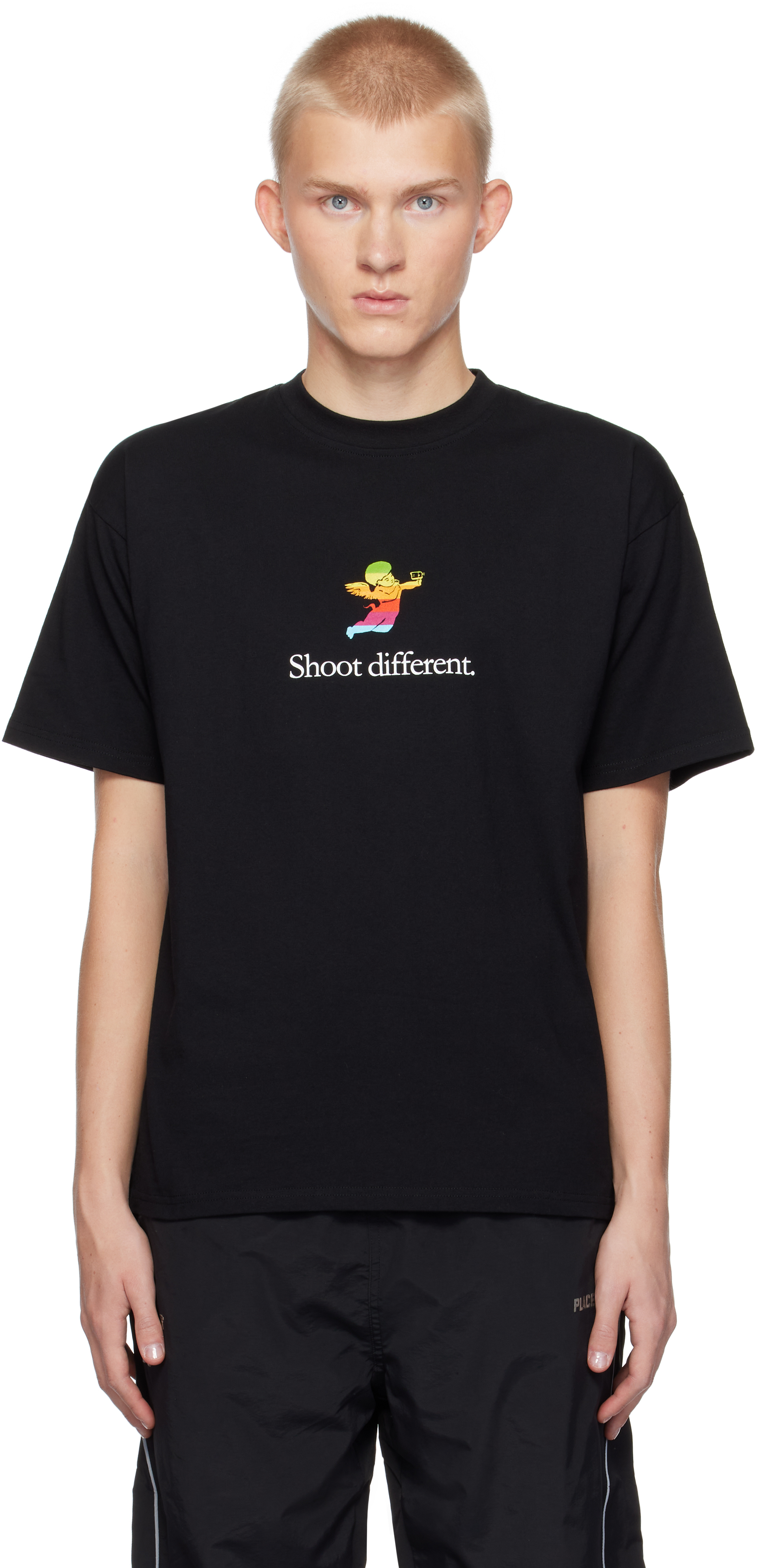 Black 'Shoot Different' T-shirt