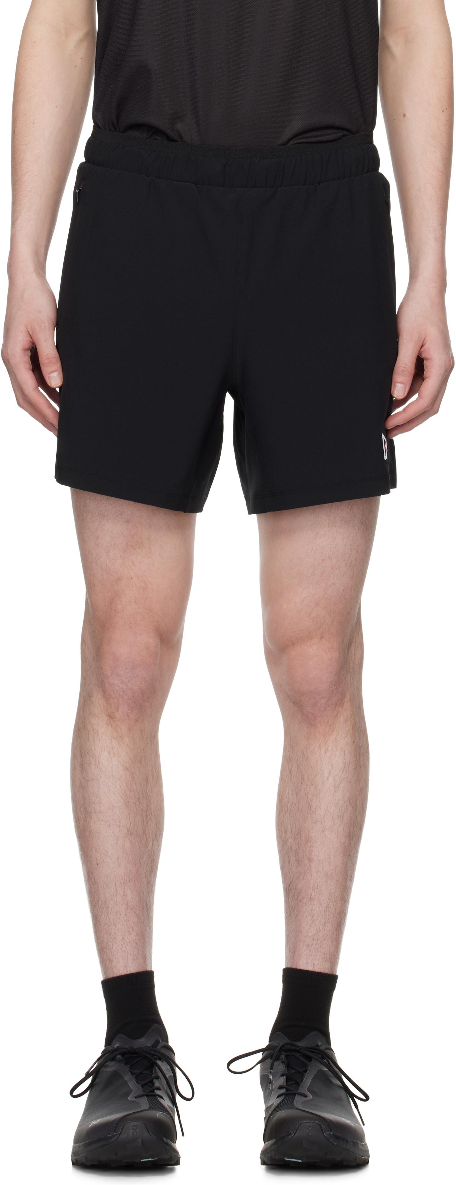 Black 7in Training Shorts
