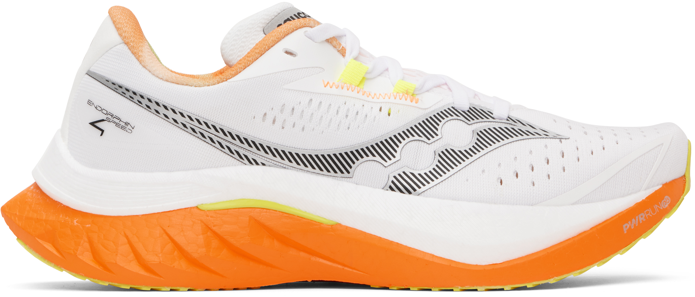 【関税込み】Saucony ホワイト Endorphin Speed 4 スニーカー White Endorphin Speed 4 Sneakers by Saucony on Sale