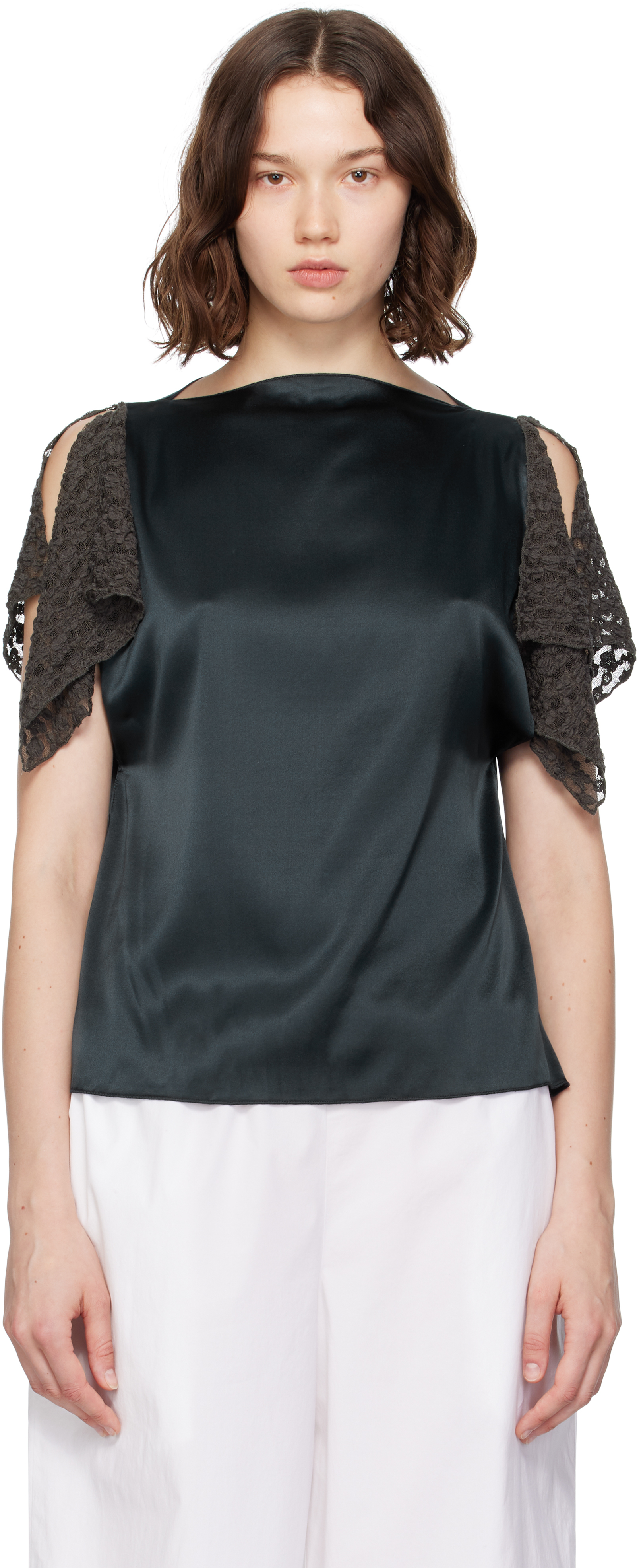 Navy Olin Blouse