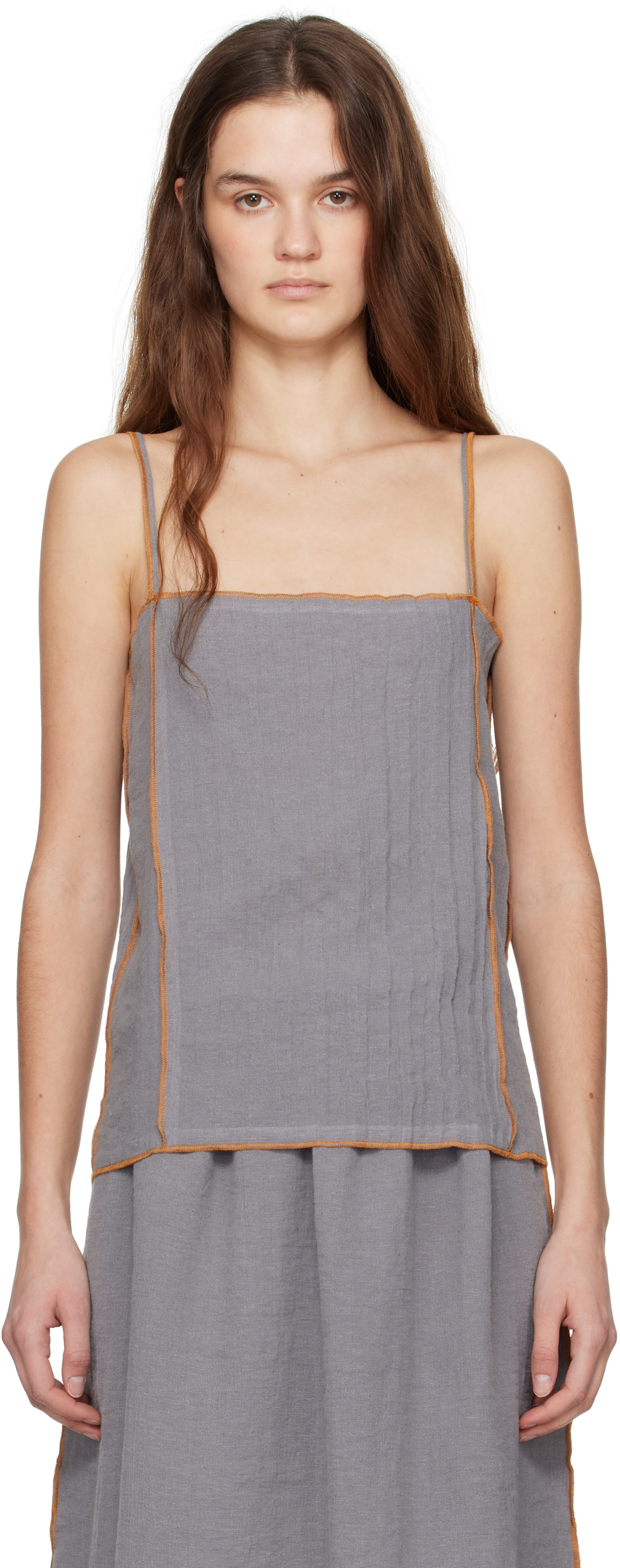 Gray Shok Tank Top