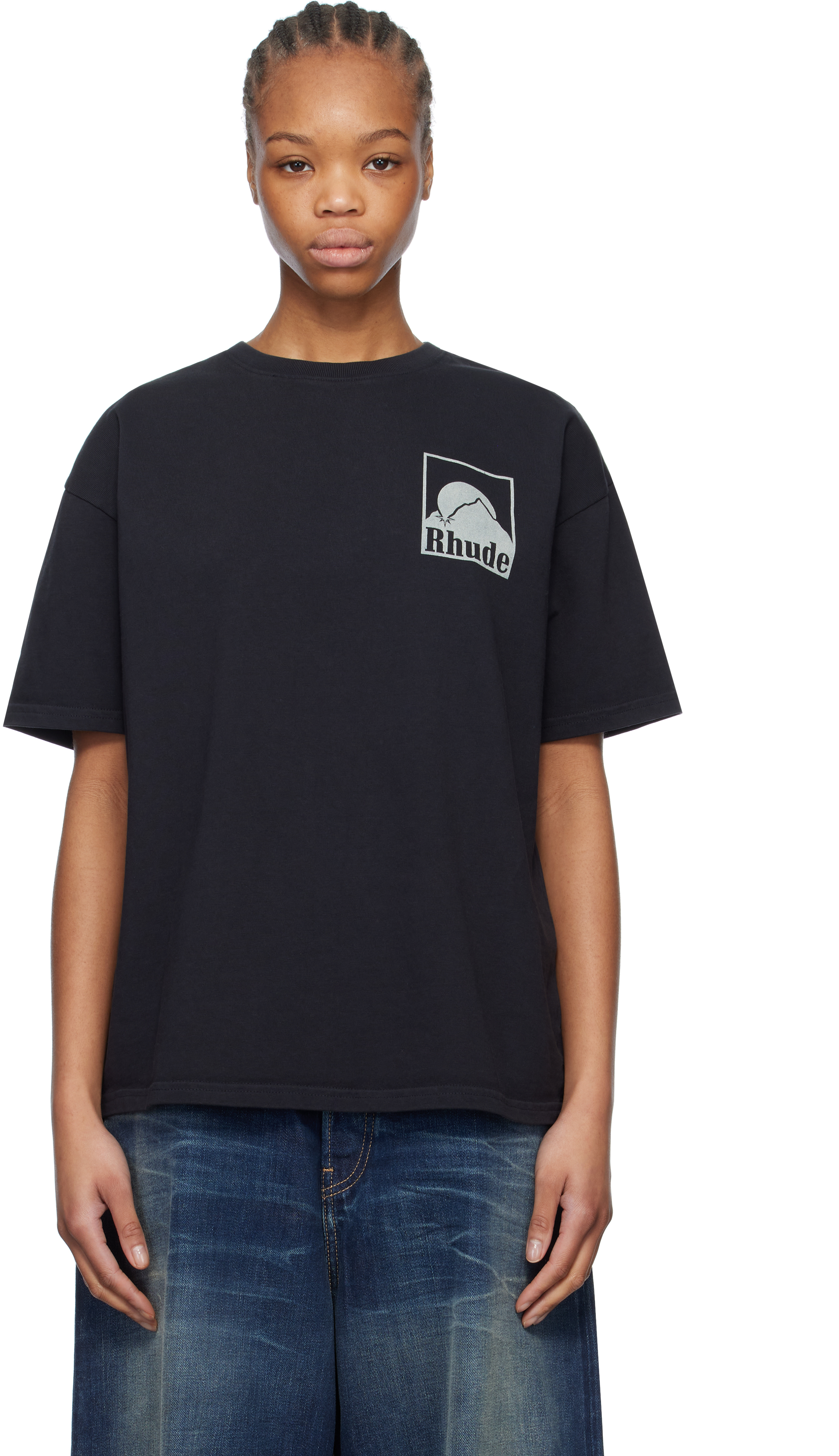 Black Moonlight Badge T-shirt