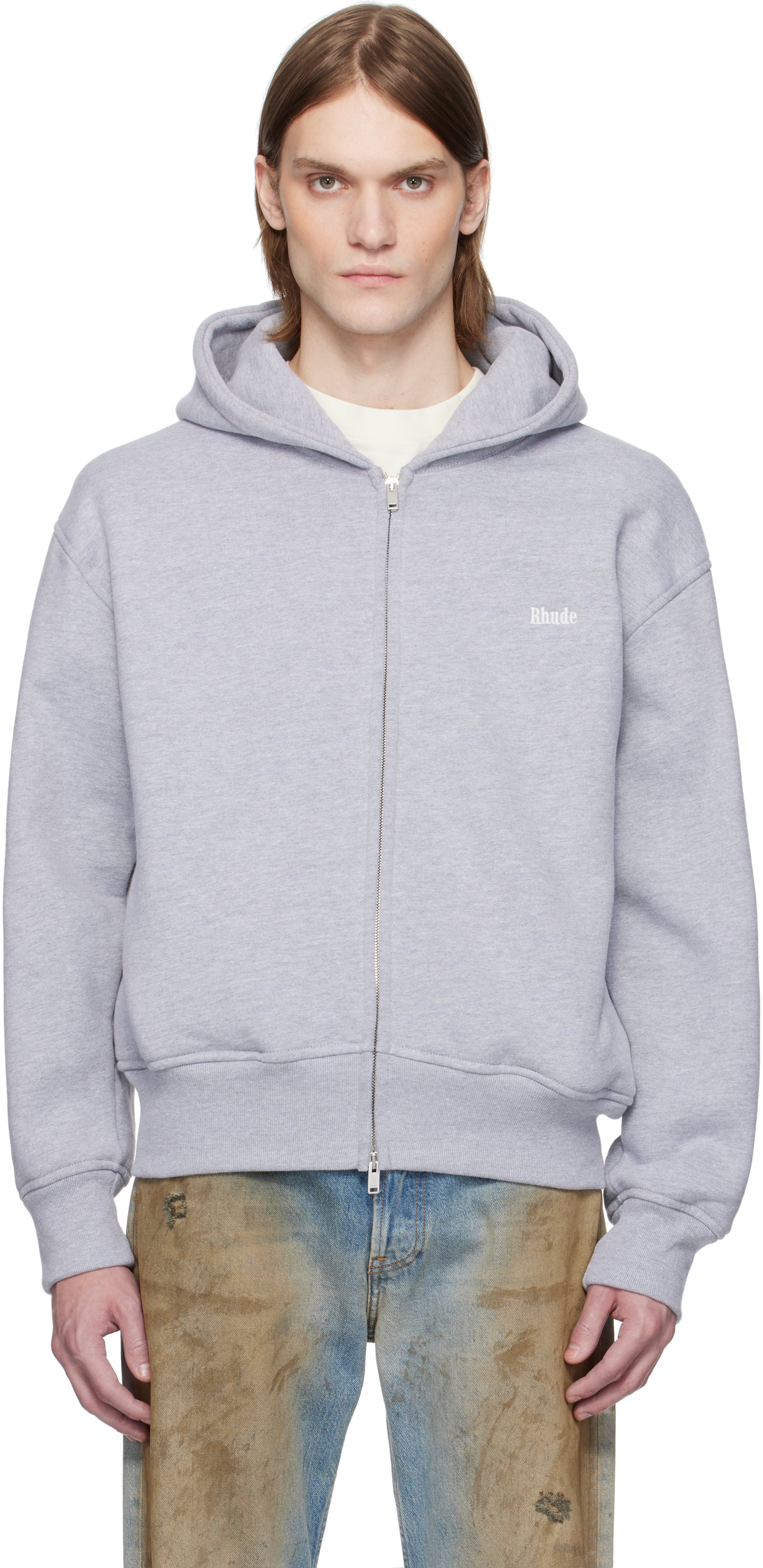 RHUDE RACING ZIP-UP HOODIE | Parallel