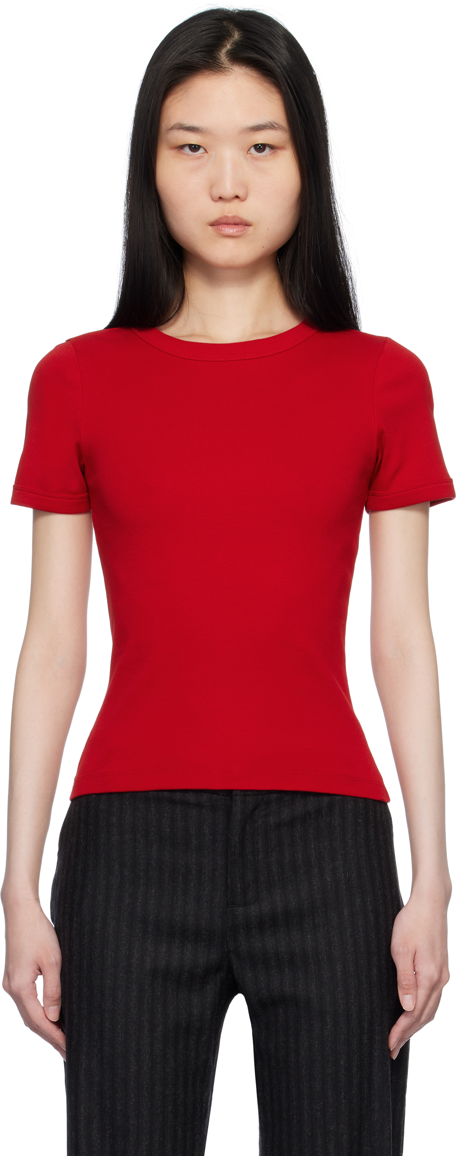 FLORE FLORE: Red Car T-shirt | SSENSE