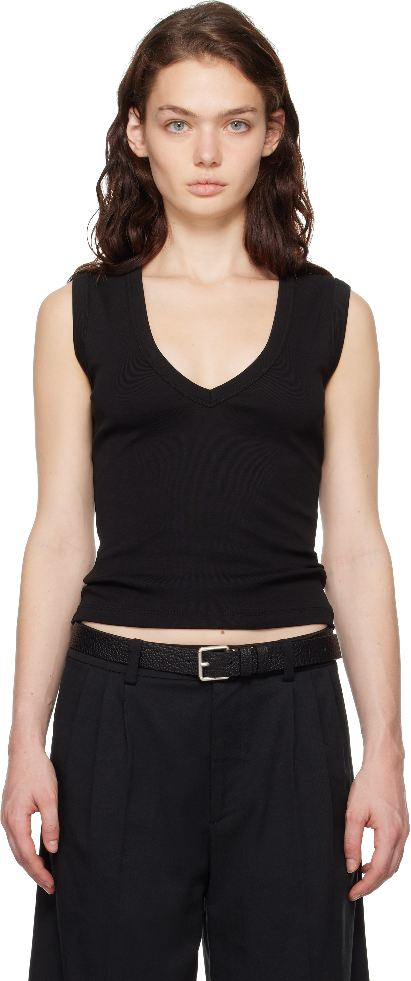 Shop Flore Flore Black Dewi Tank Top