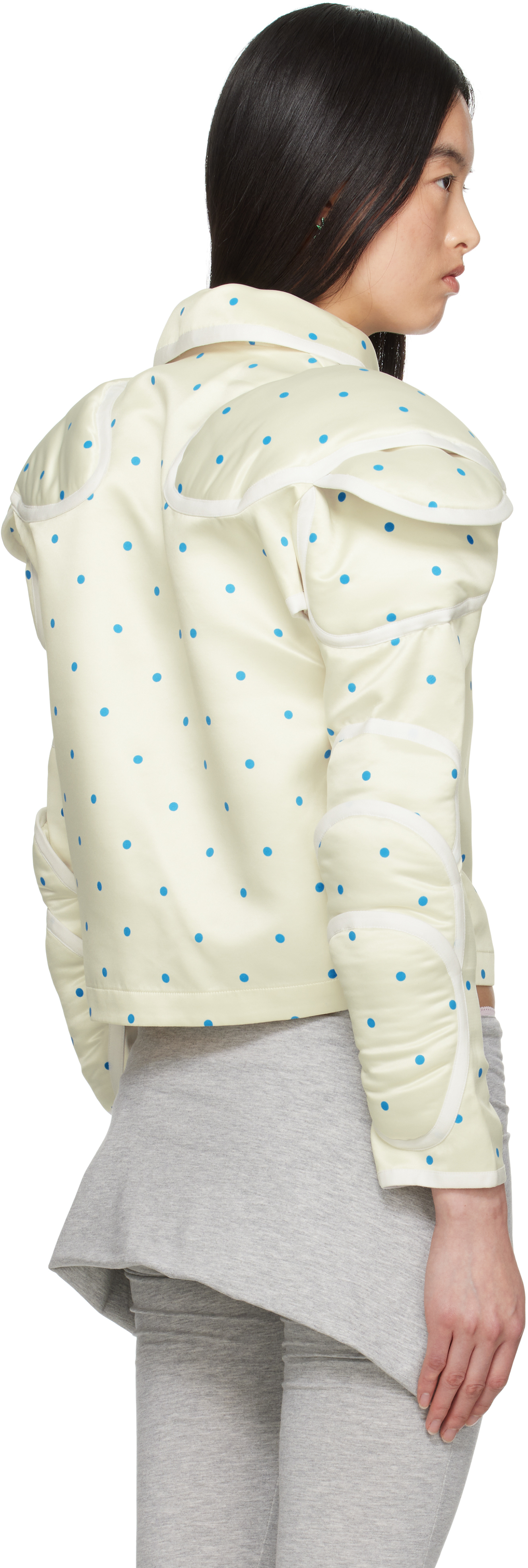 ASHLEY WILLIAMS OFF-WHITE RIOT BLAZER 