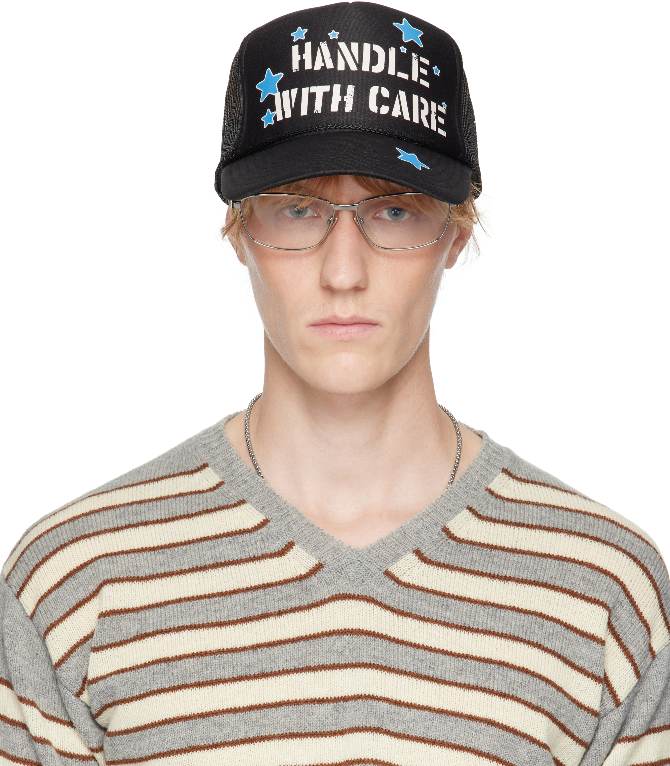 Black 'Care' Cap