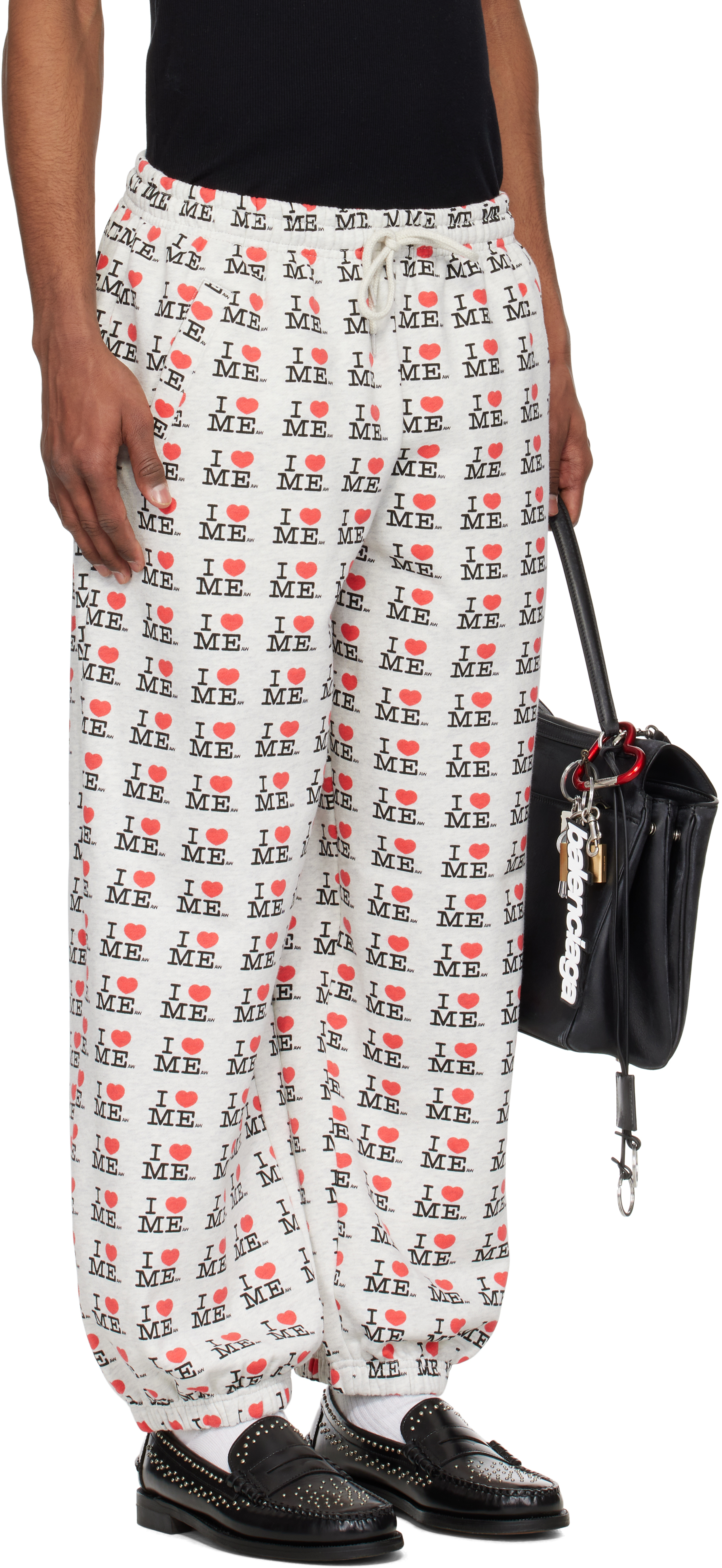 그레이 아이 하트 미 스웨트팬츠 AWSS25099 | 애슐리 윌리엄스 | 페칭 FETCHING