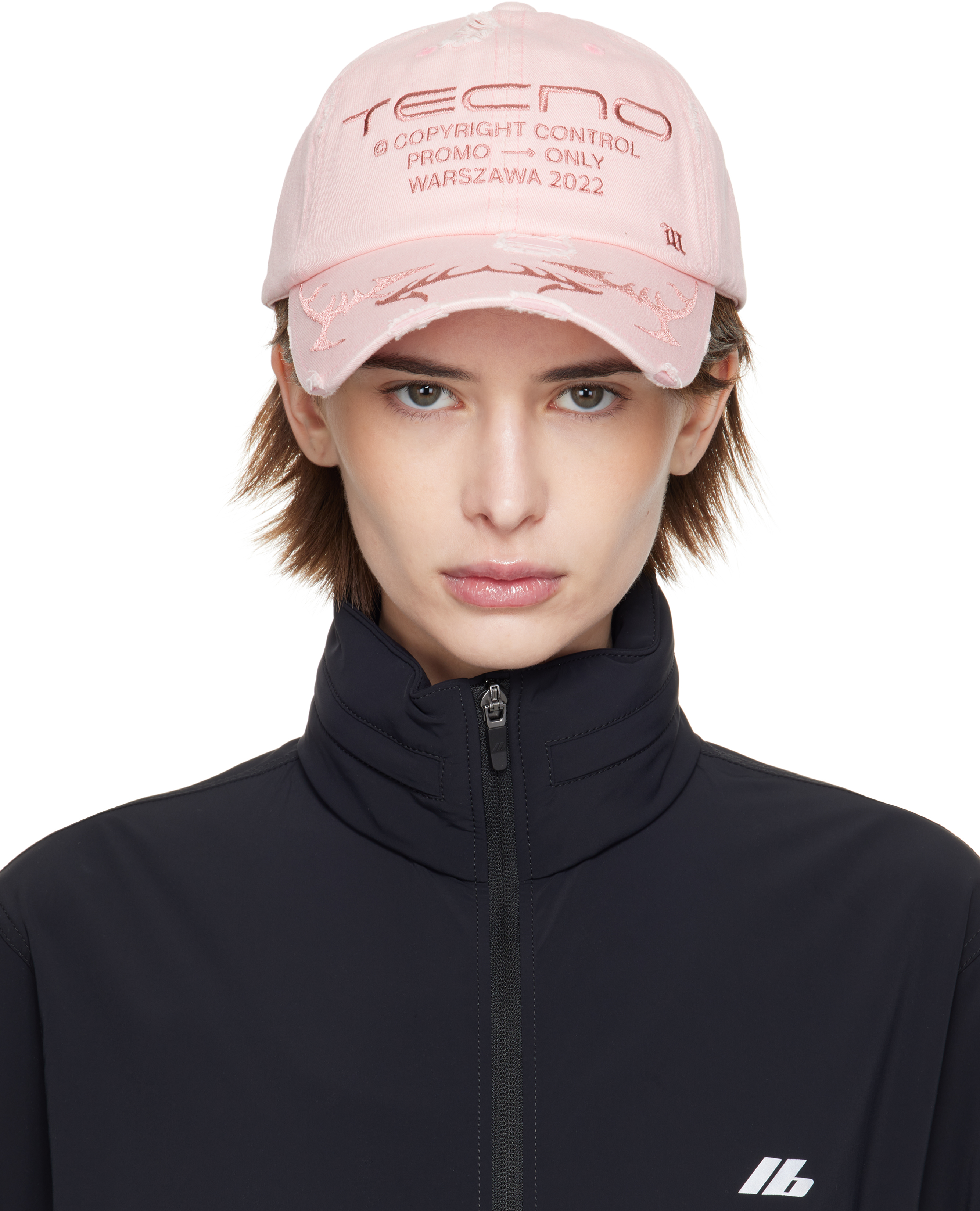 Pink Tecno Cap