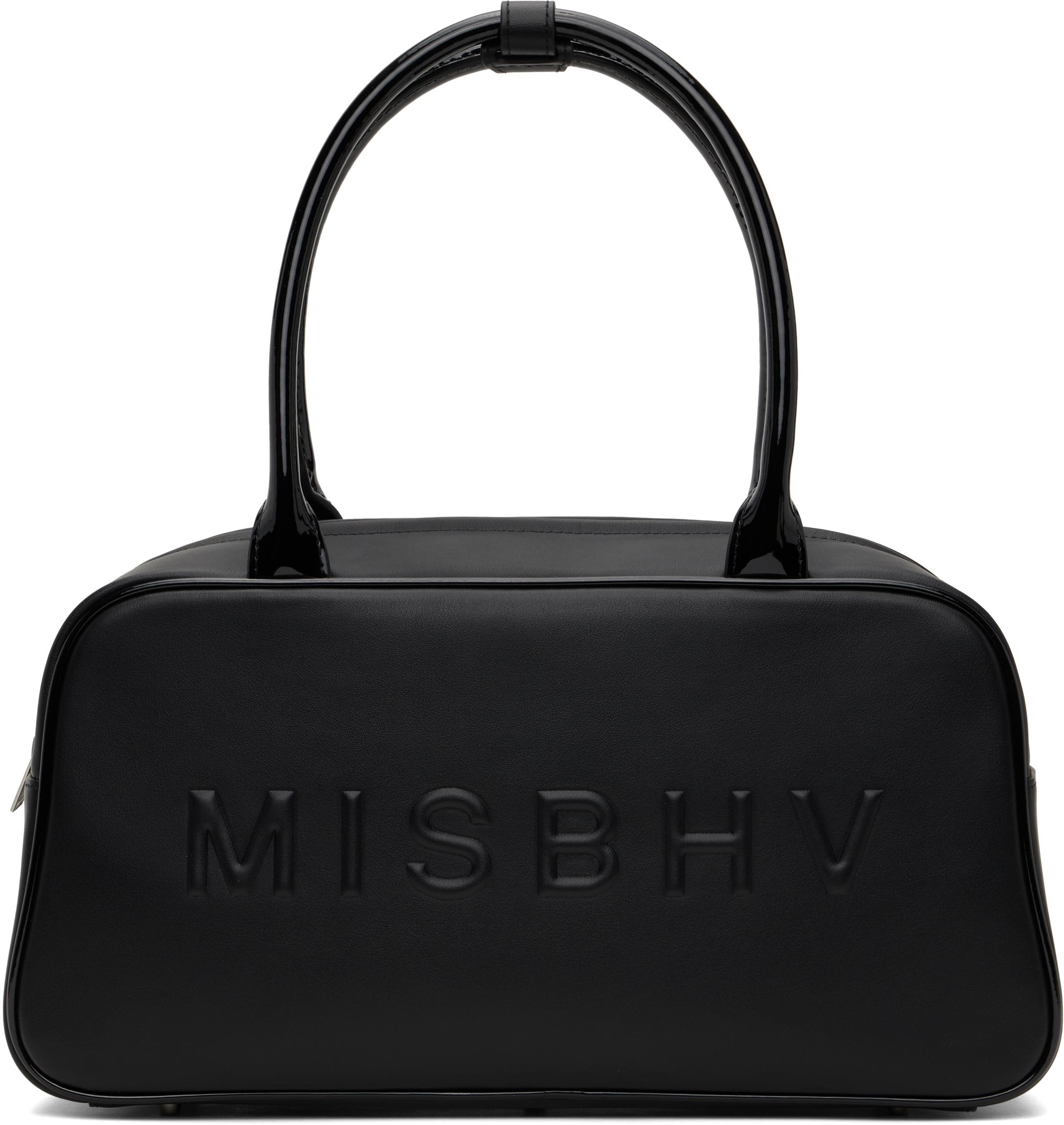 Misbhv Logo-embossed Tote Bag In Black
