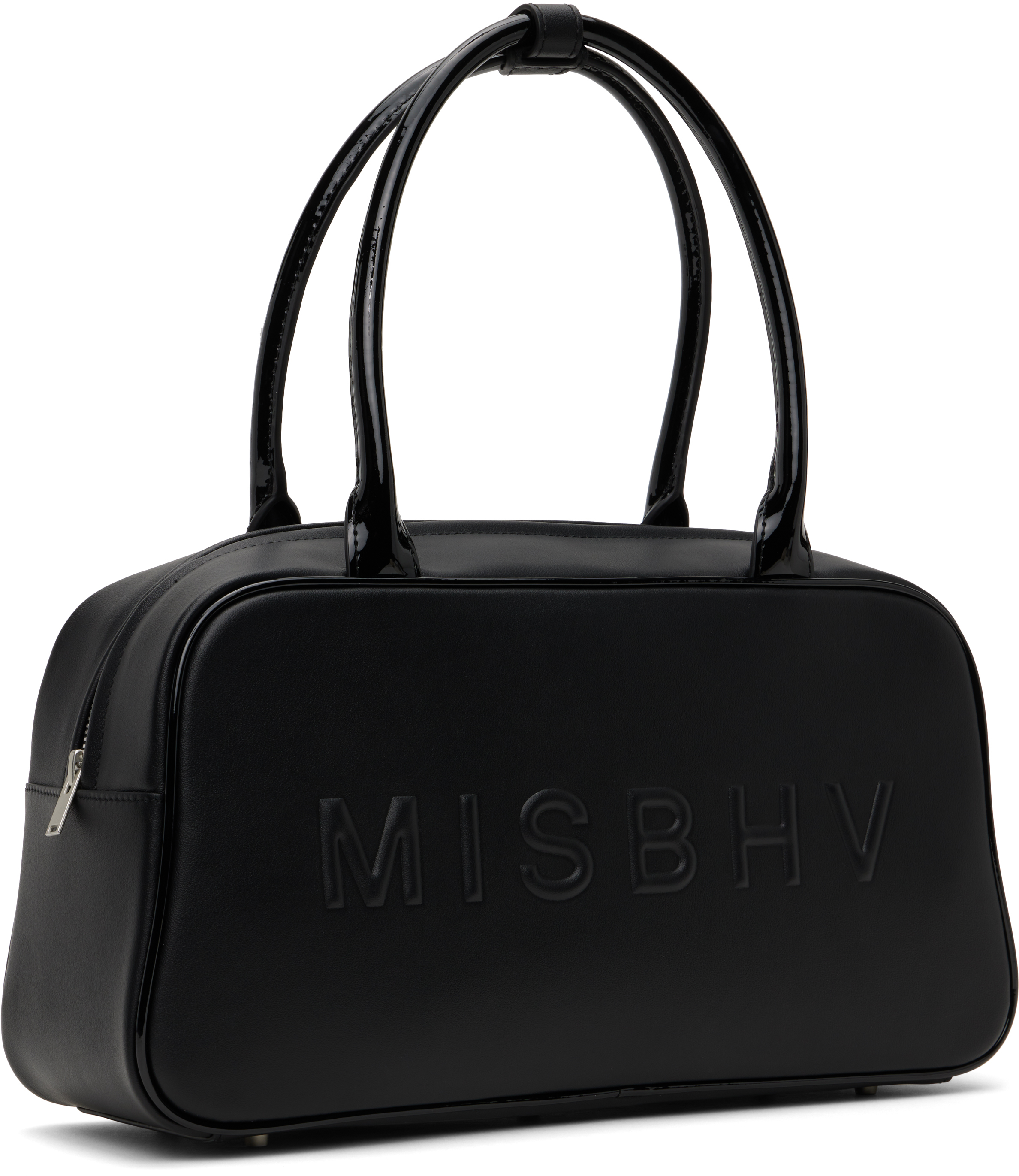 Misbhv Logo-embossed Tote Bag In Black
