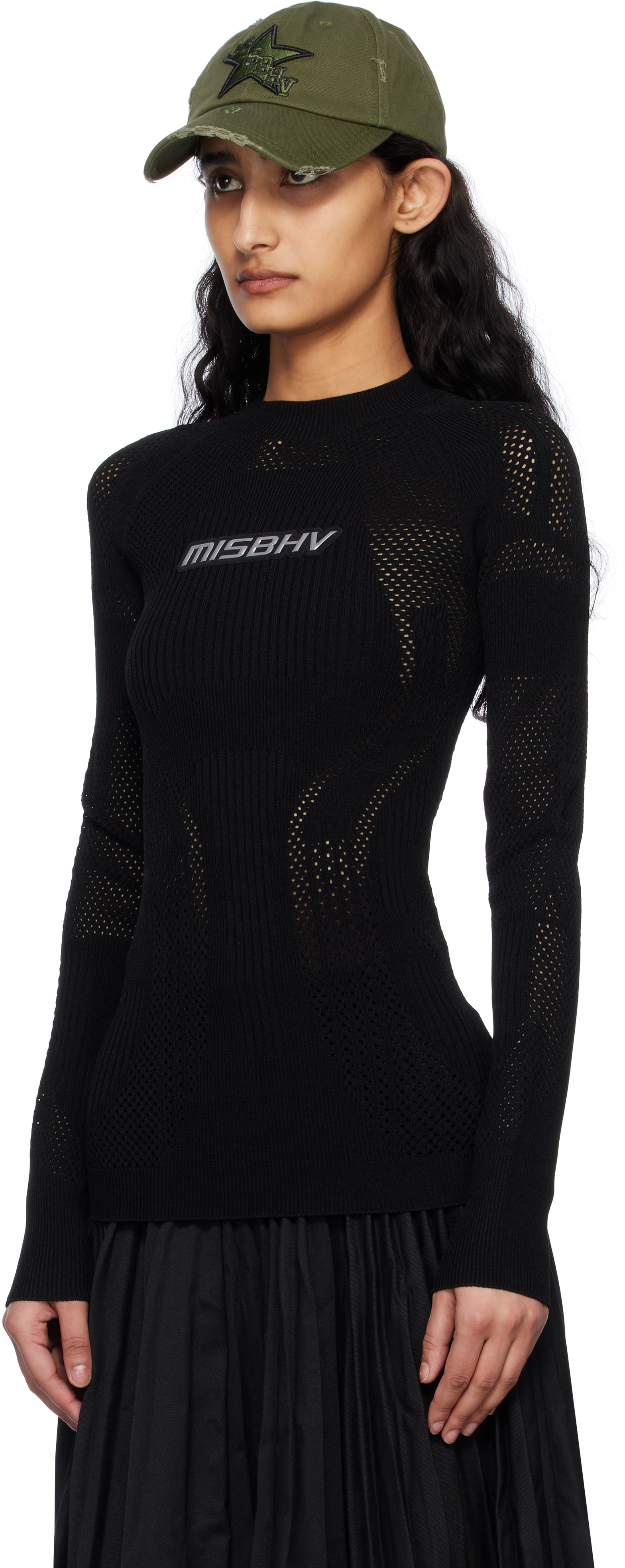 Misbhv Black Future Sport Top In Black