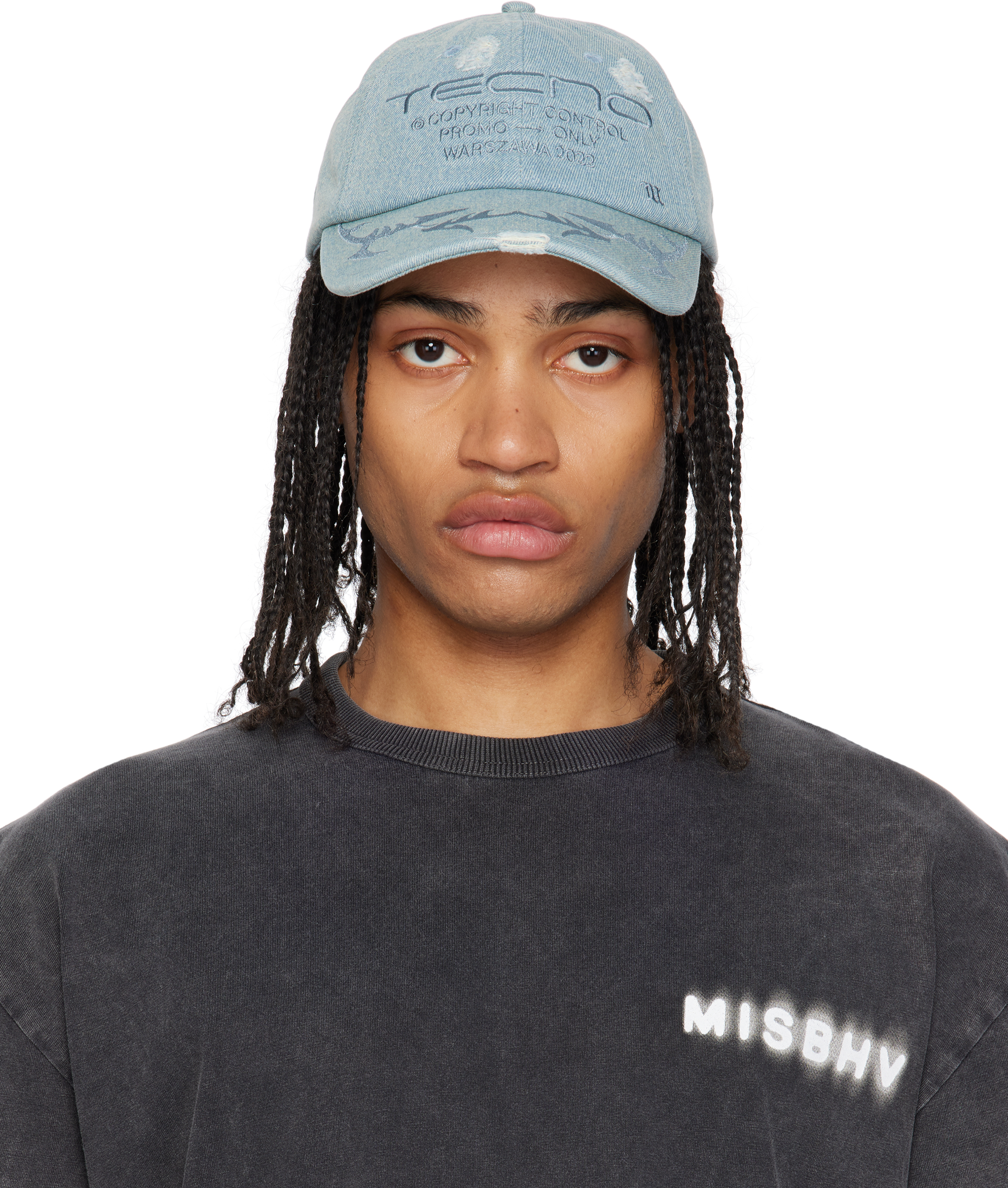 Misbhv Tecno Cap In Blue