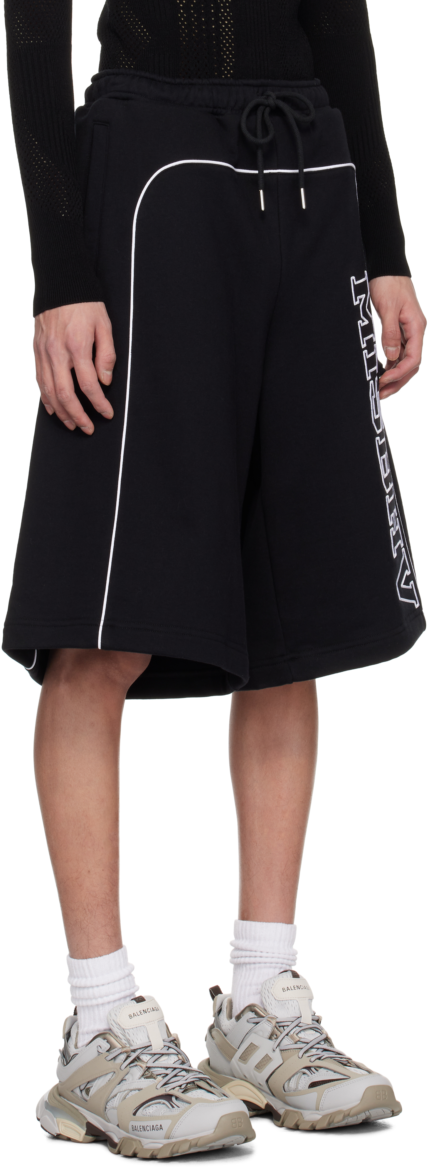 MISBHV BLACK SPRING BREAKERS SHORTS