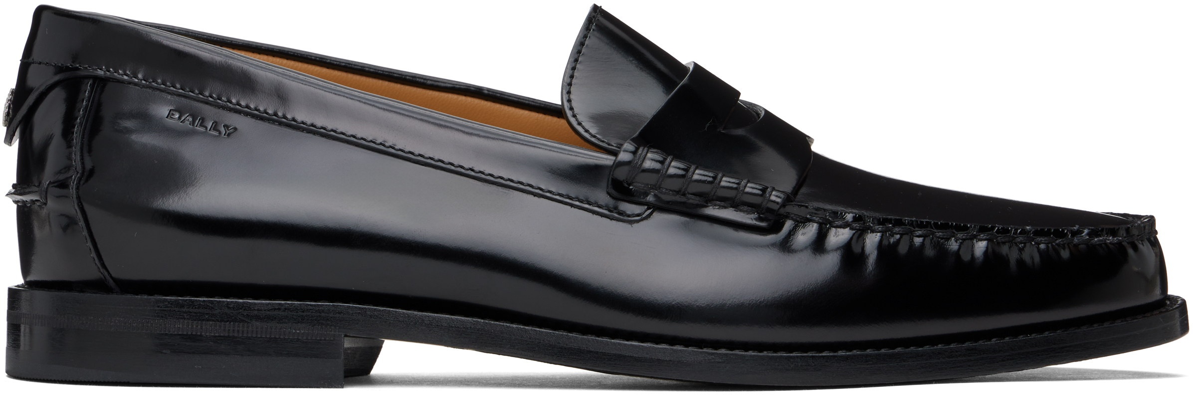 【関税込み】Bally ブラック Charlex ローファー Bally: ブラック Charlex ローファー | SSENSE 日本