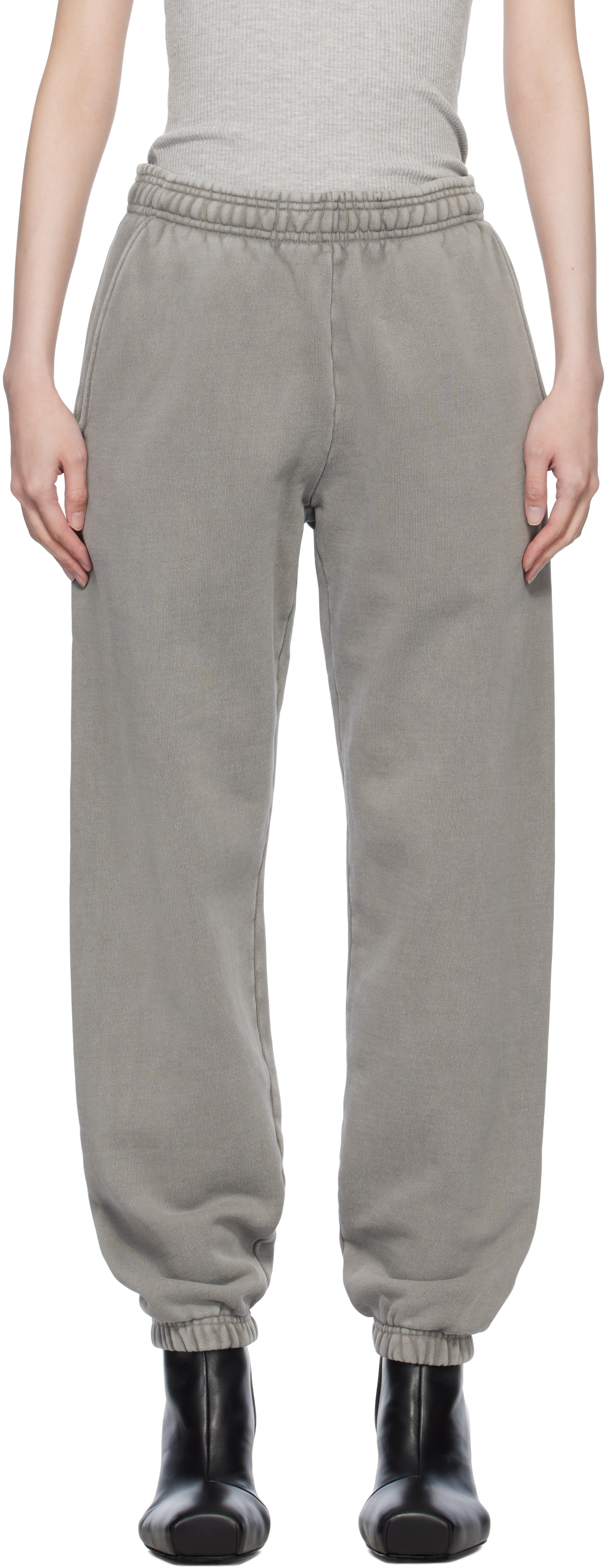 Entire Studios Gray Heavy Sweatpants In Rhino