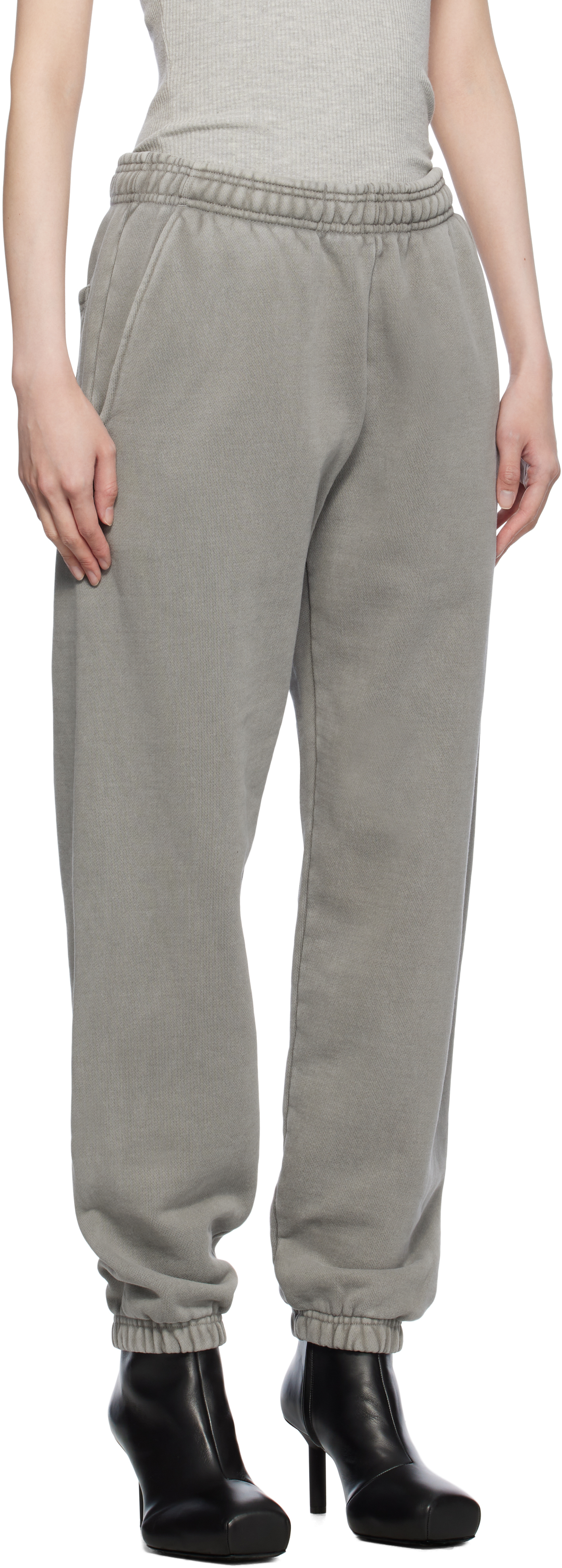 Entire Studios Gray Heavy Sweatpants In Rhino