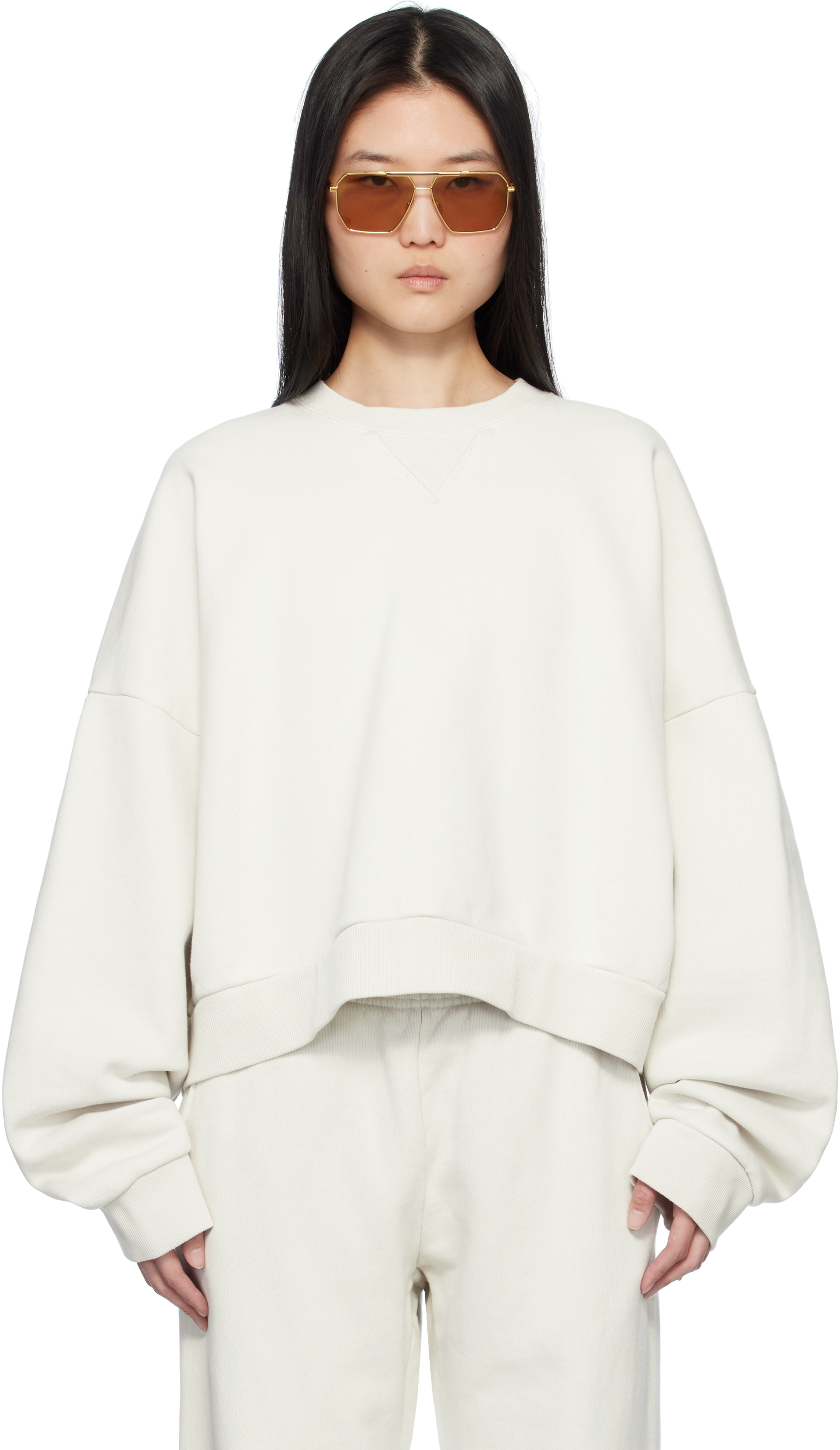 Entire Studios: Off-White Box Crew Sweatshirt | SSENSE Entire Studios: Off-White Box Crew Sweatshirt | SSENSE