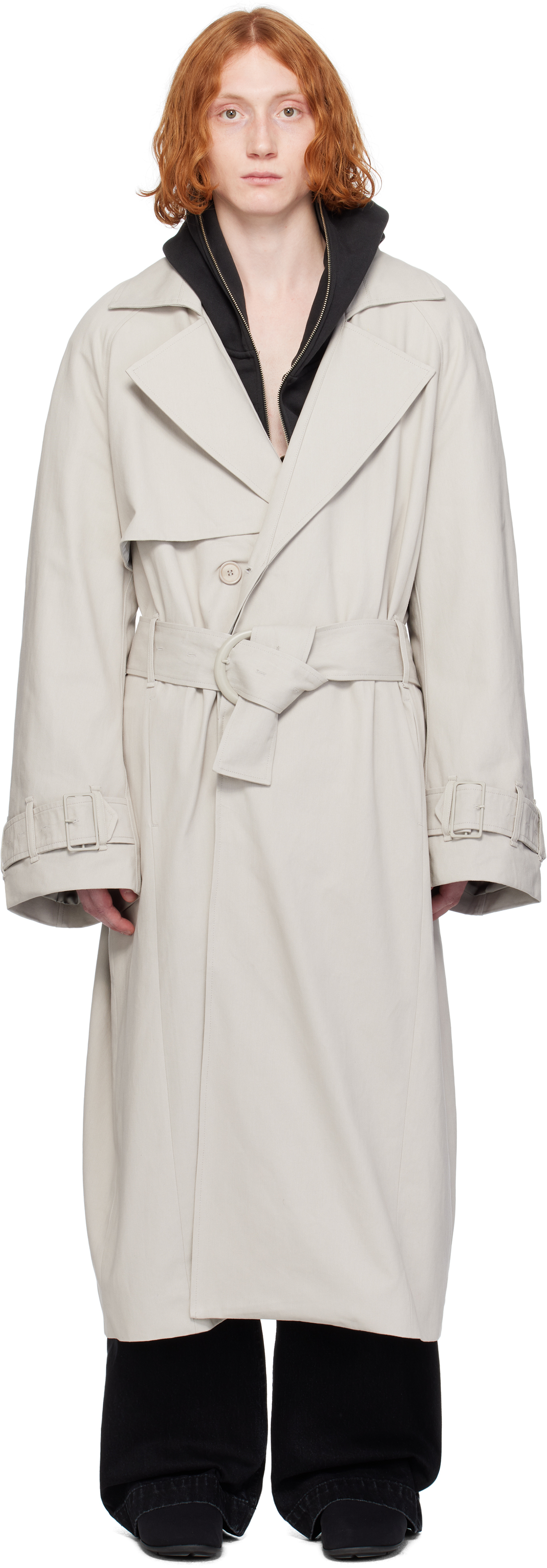 Gray Goodman Trench Coat