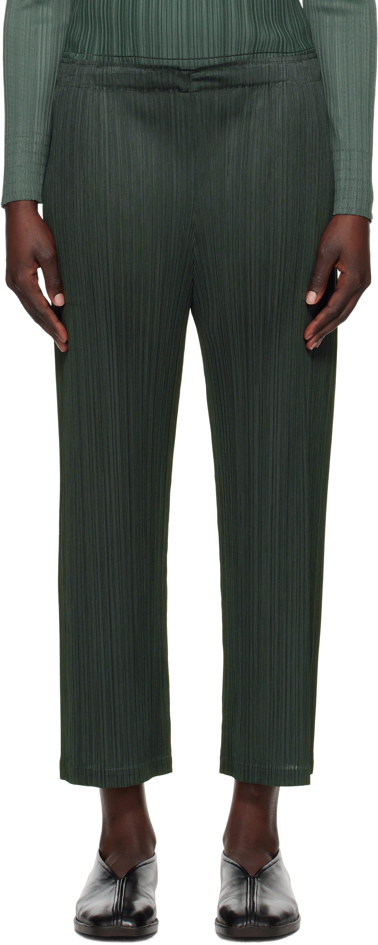 Gray Monthly Colors December Trousers