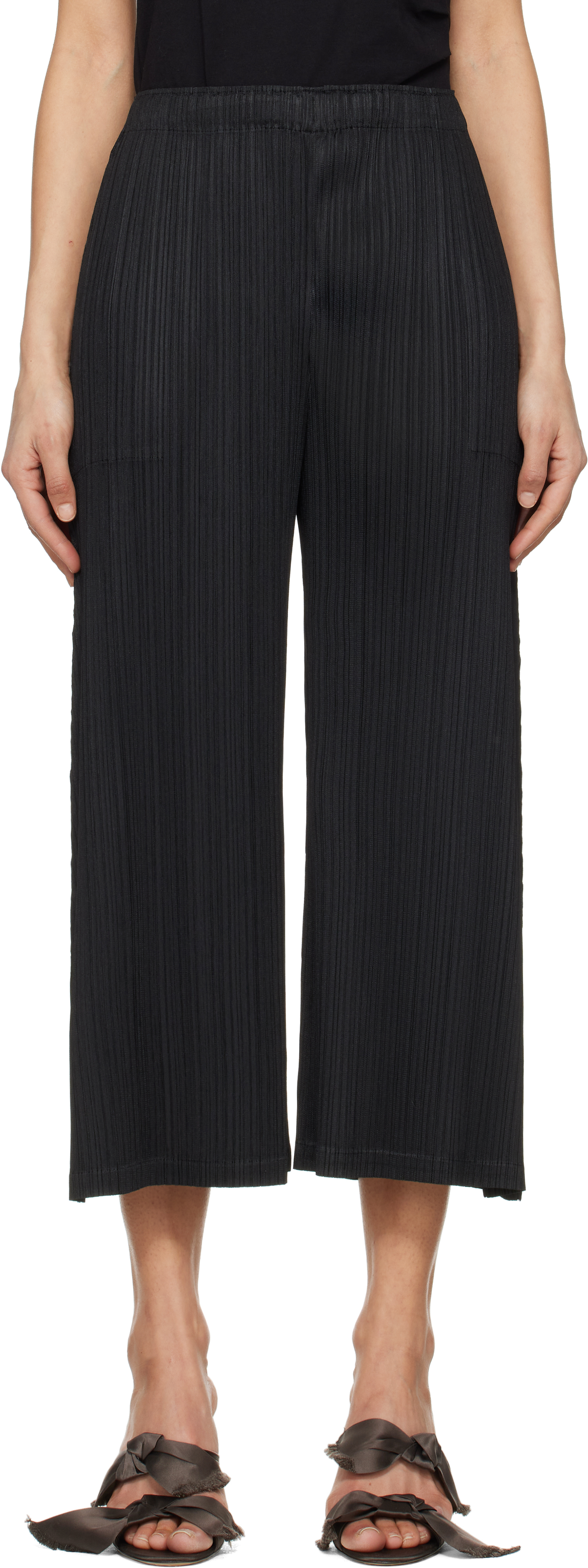 PLEATS PLEASE MONTHLY FEBRUARYブラックチュニック3 MONTHLY COLORS : FEBRUARY – ISSEY MIYAKE ONLINE STORE