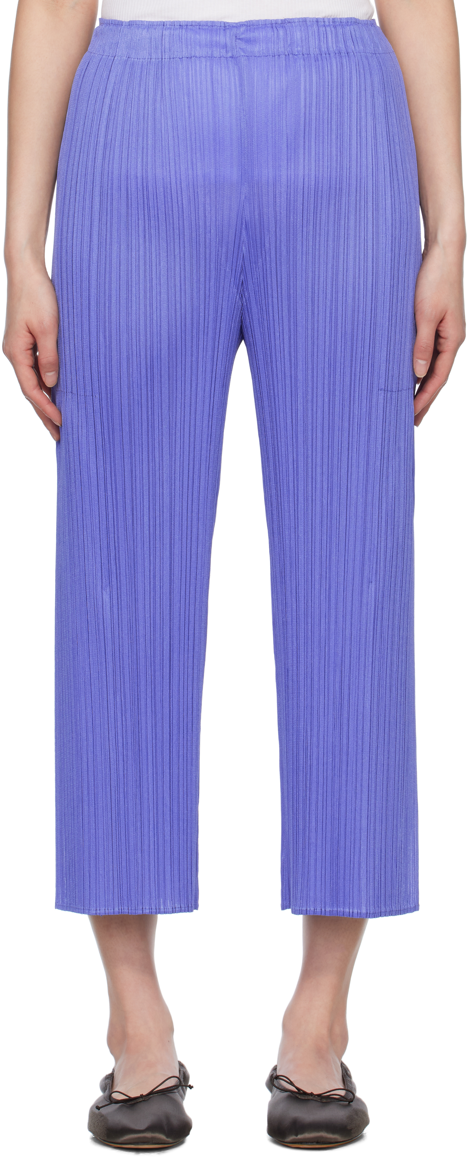 Pleats Please Issey Miyake Monthly Colors : June Trousers