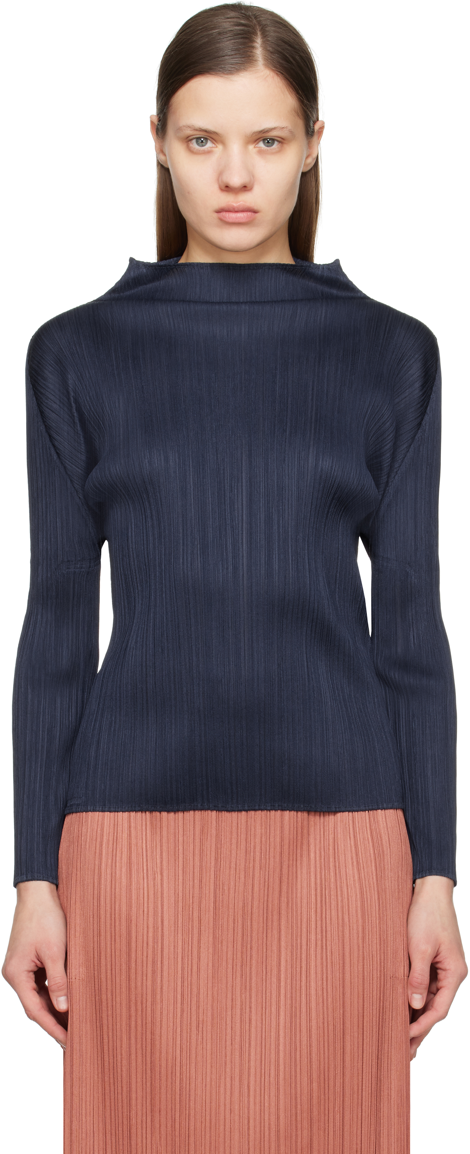 Navy New Colorful Basics 4 Top