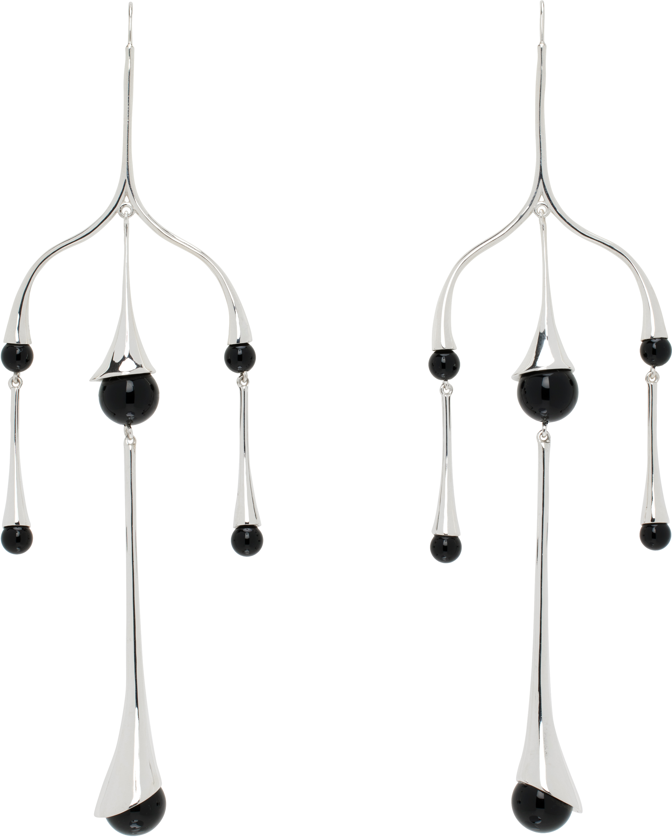 Silver Chandelier Earrings