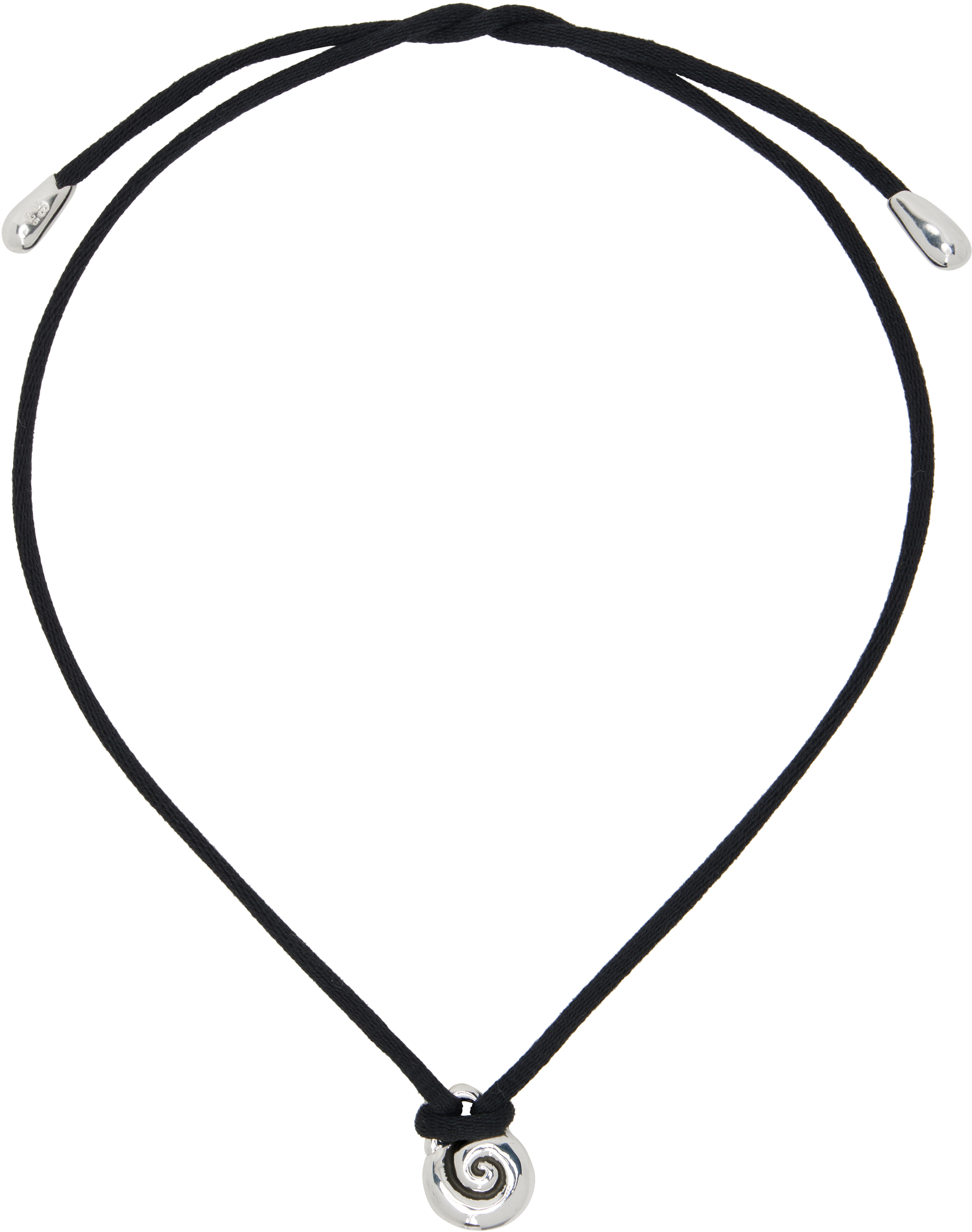 Sophie Buhai: ブラック＆シルバー Nautilus チョーカー | SSENSE 日本 