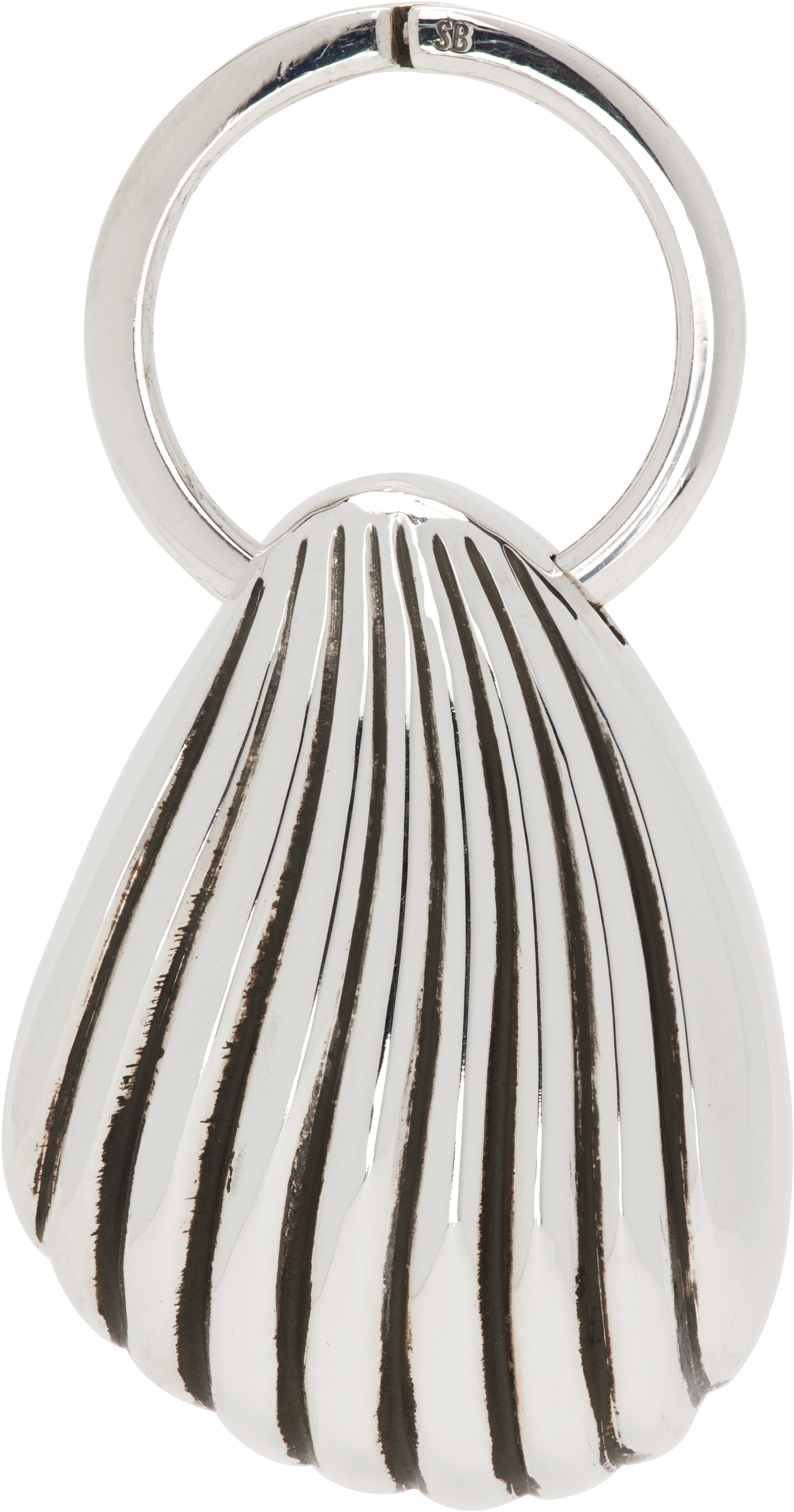 【SOPHIE BUHAI】シルバー Coquille キーリング（関税込み） Coquille Keychain | Sophie Buhai
