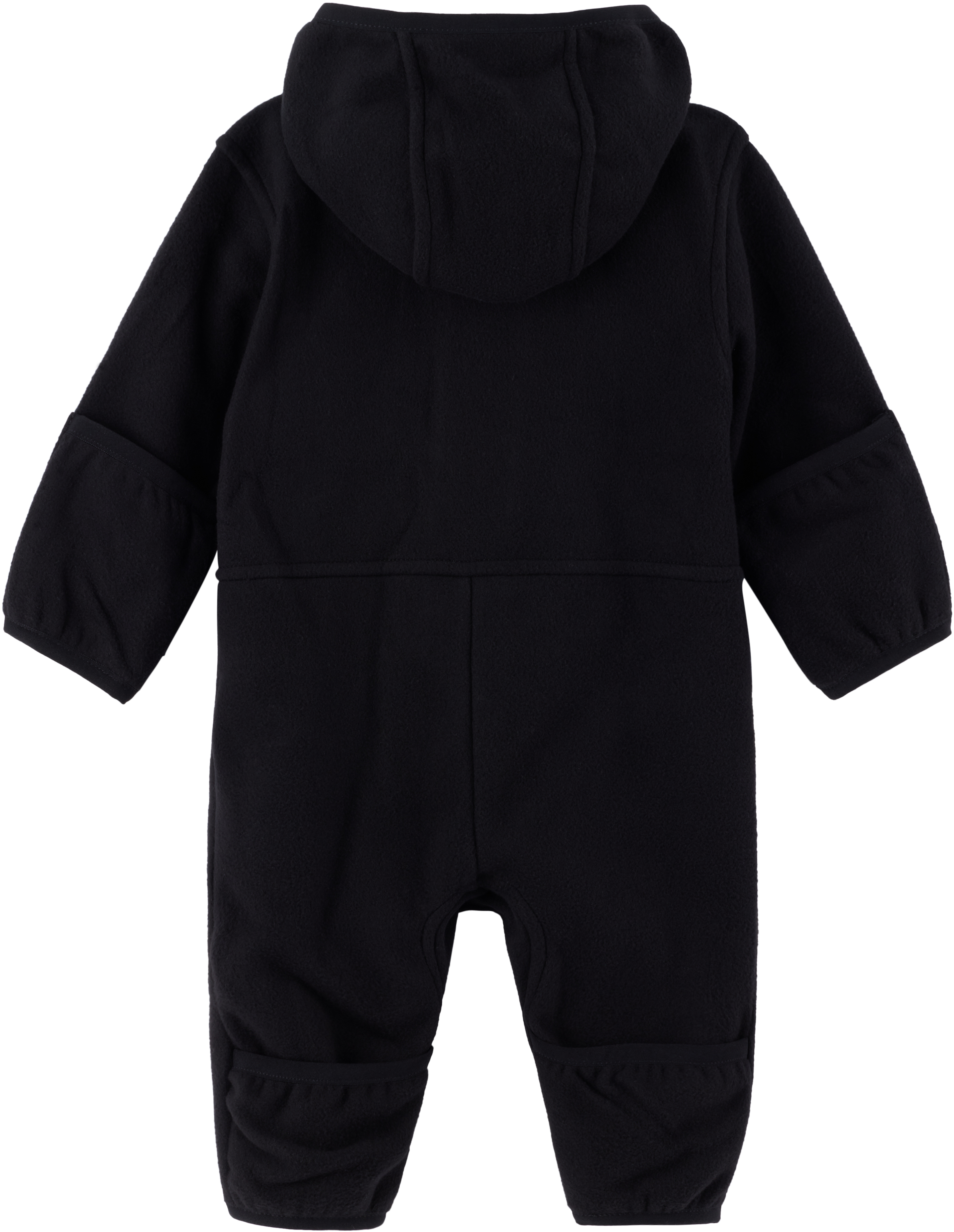 The North Face Baby Black Glacier Jumpsuit In Jk3 Tnf Black