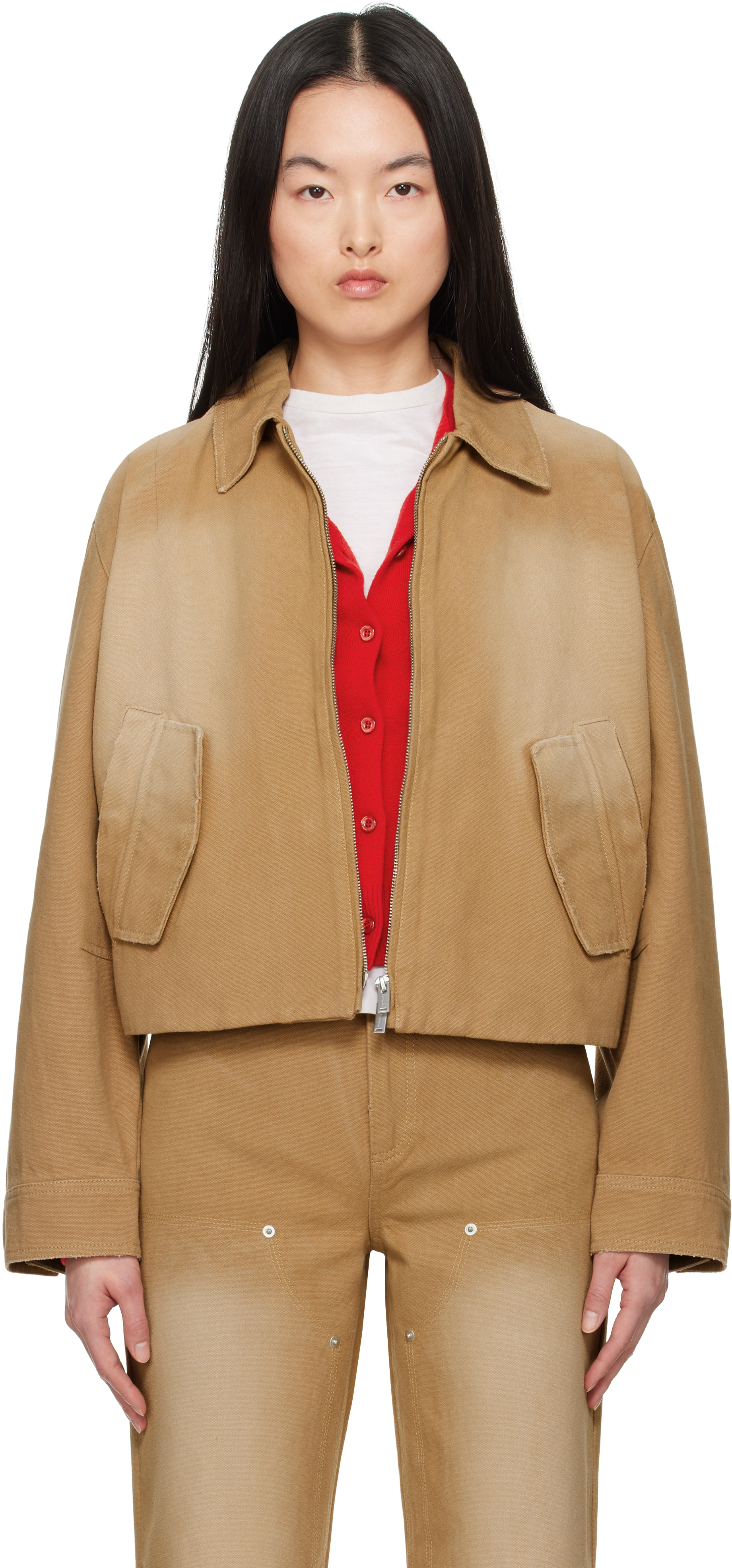Tan Juno Workwear Jacket