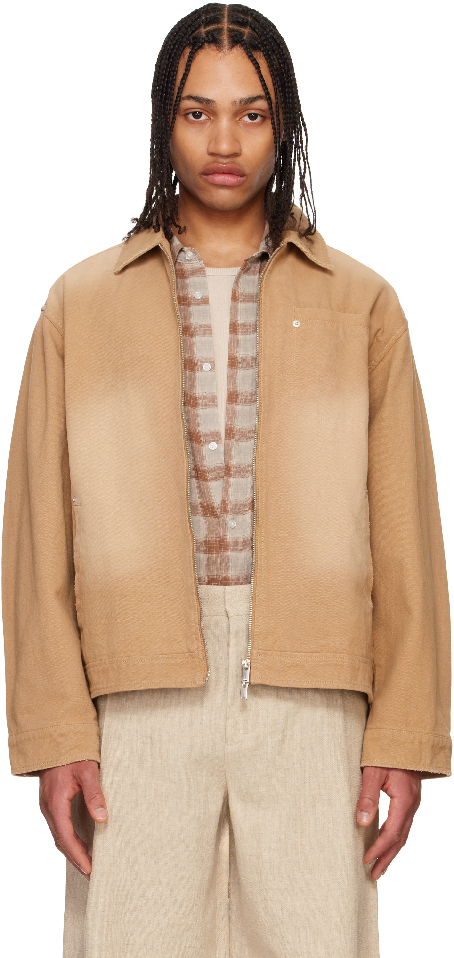 Tan Mildew Jacket