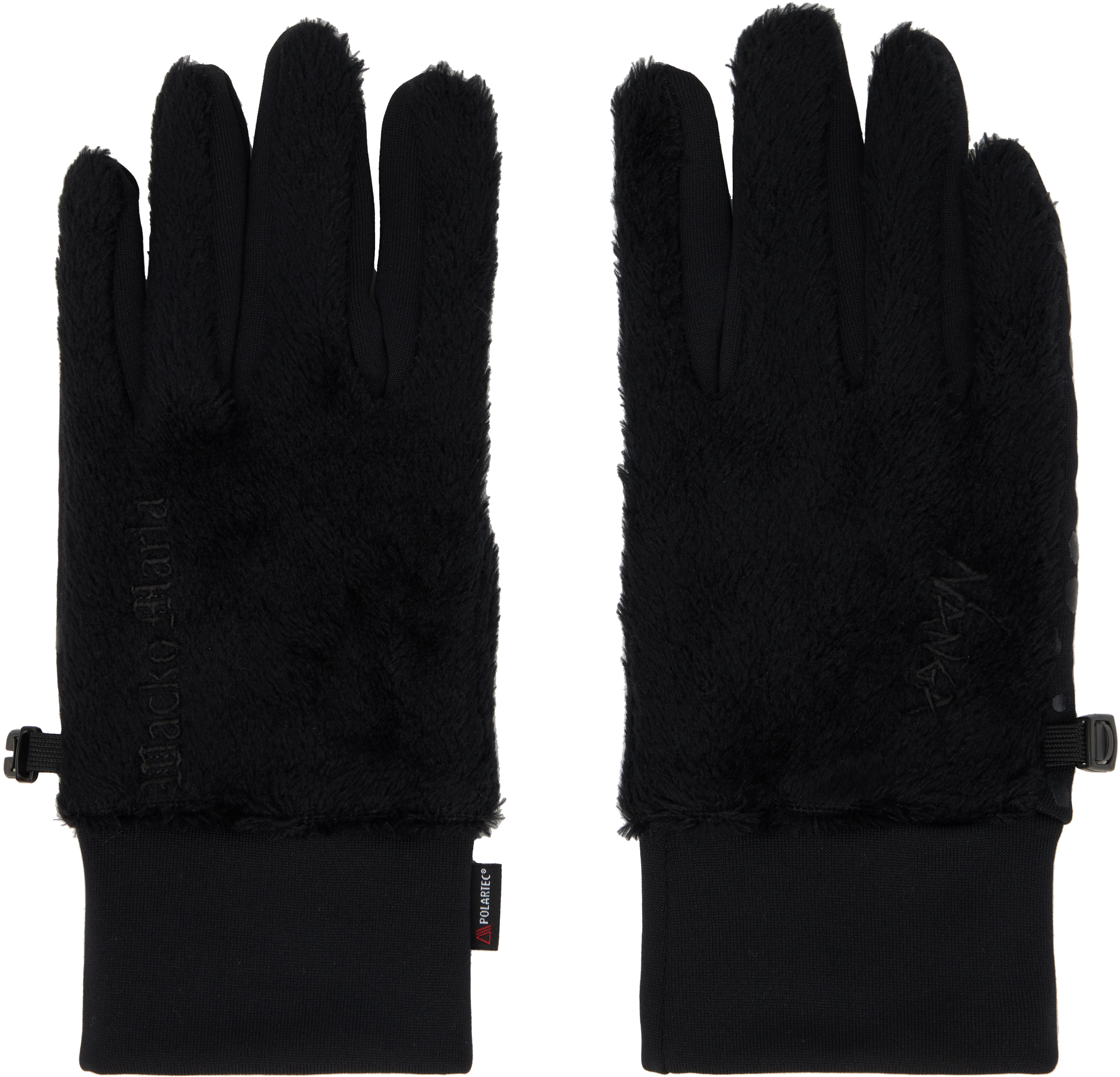 Black NANGA Edition Polartec Gloves