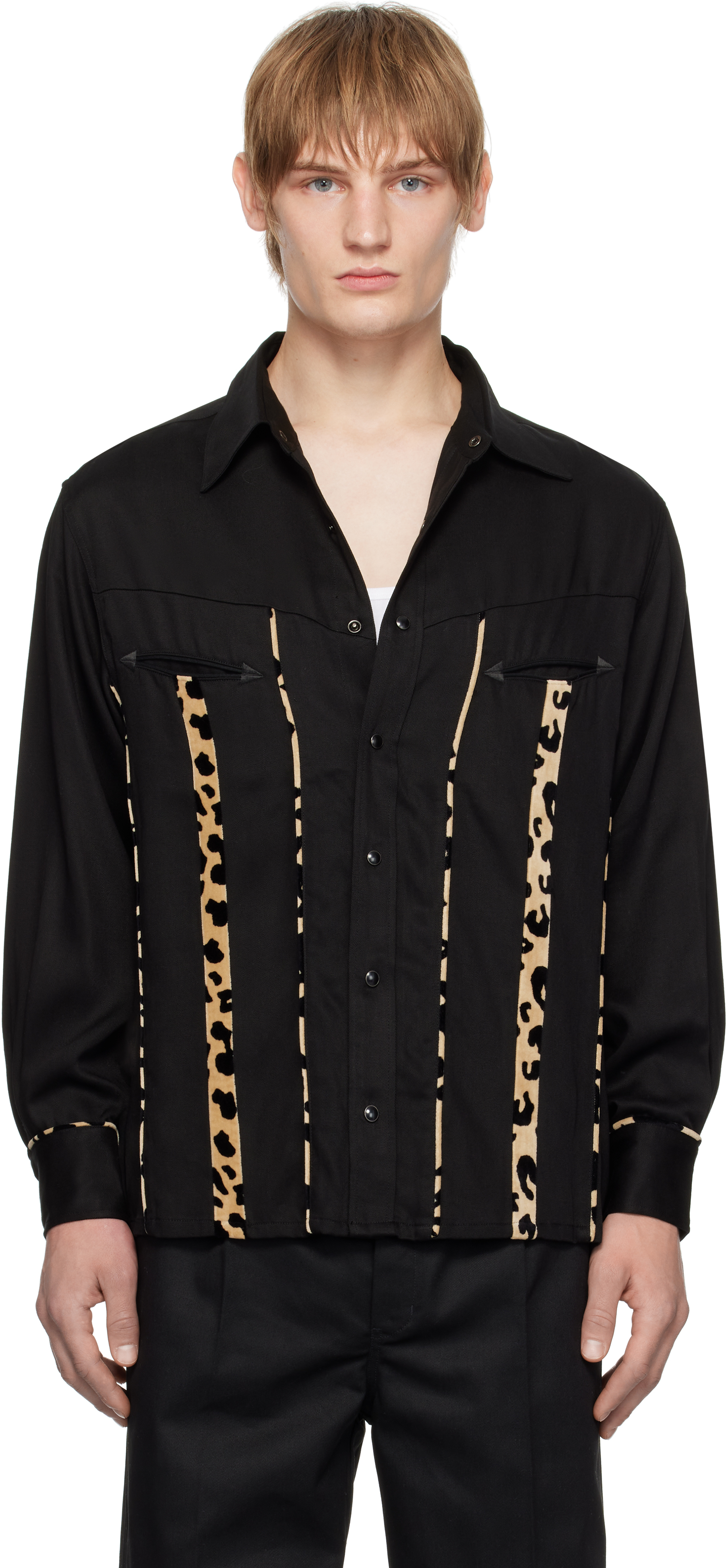 Black Western Shirt