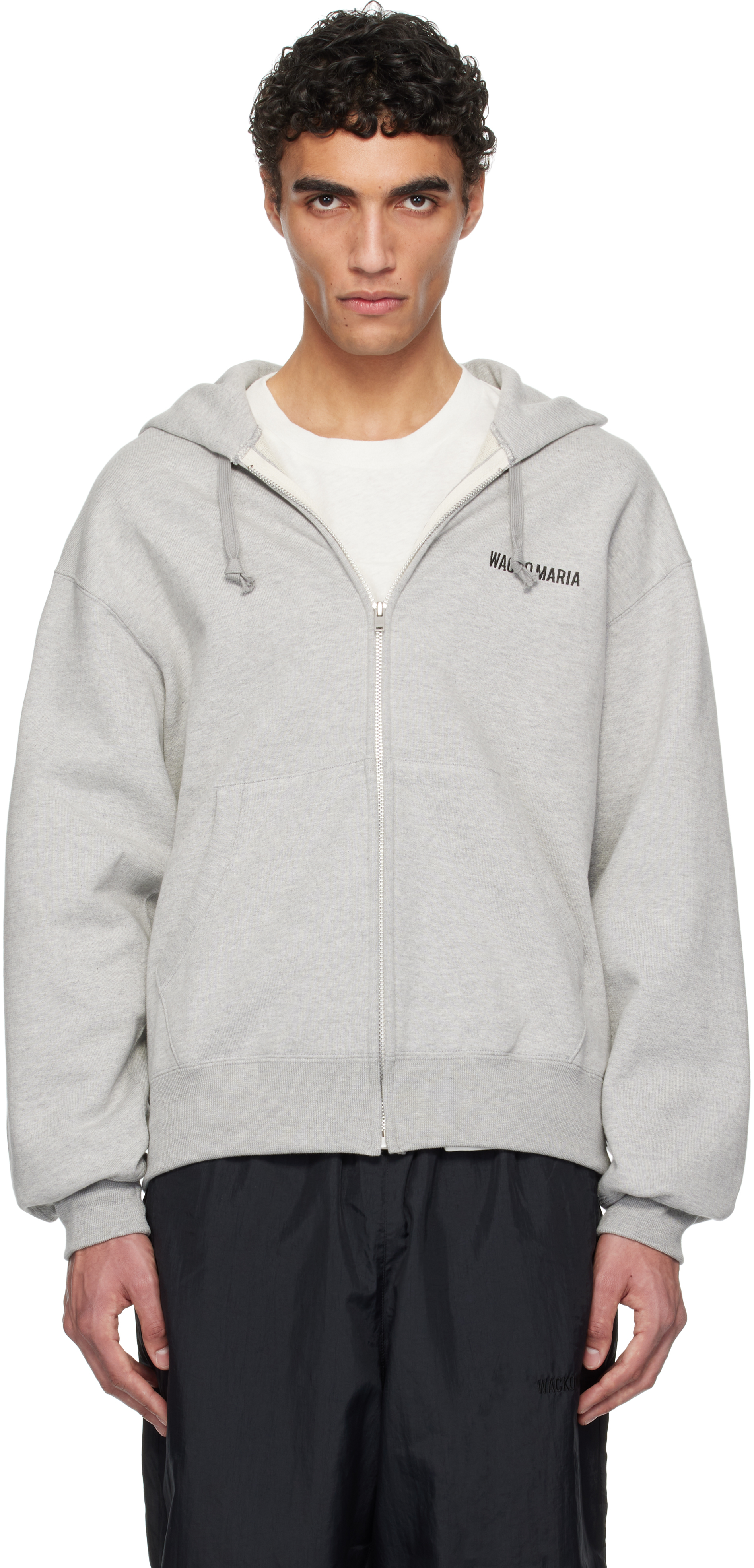 Gray Heavy Weight Full Zip Hoodie