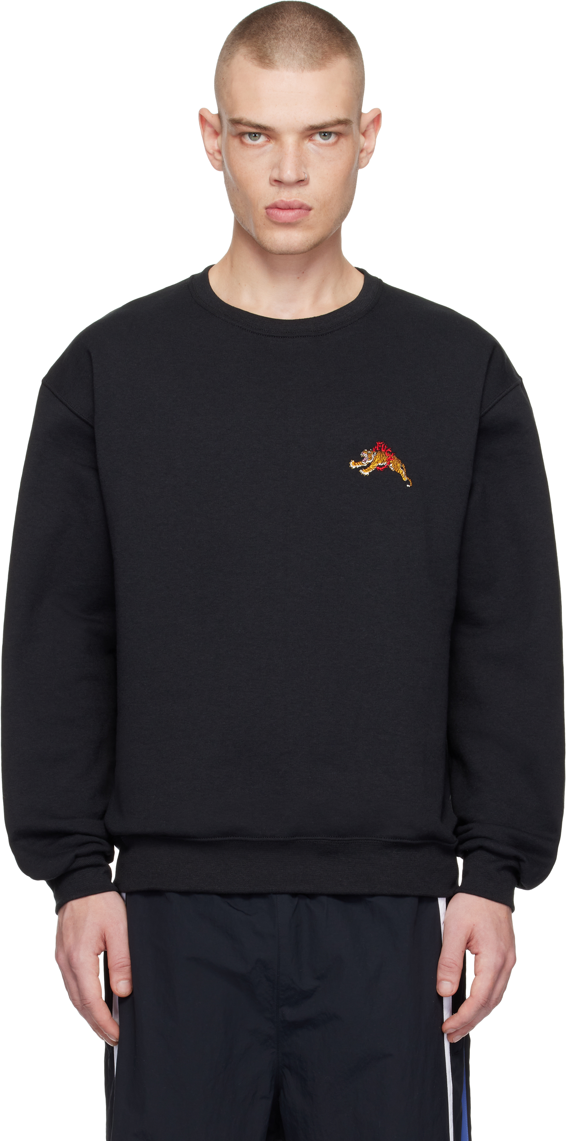 Black Crewneck Sweatshirt